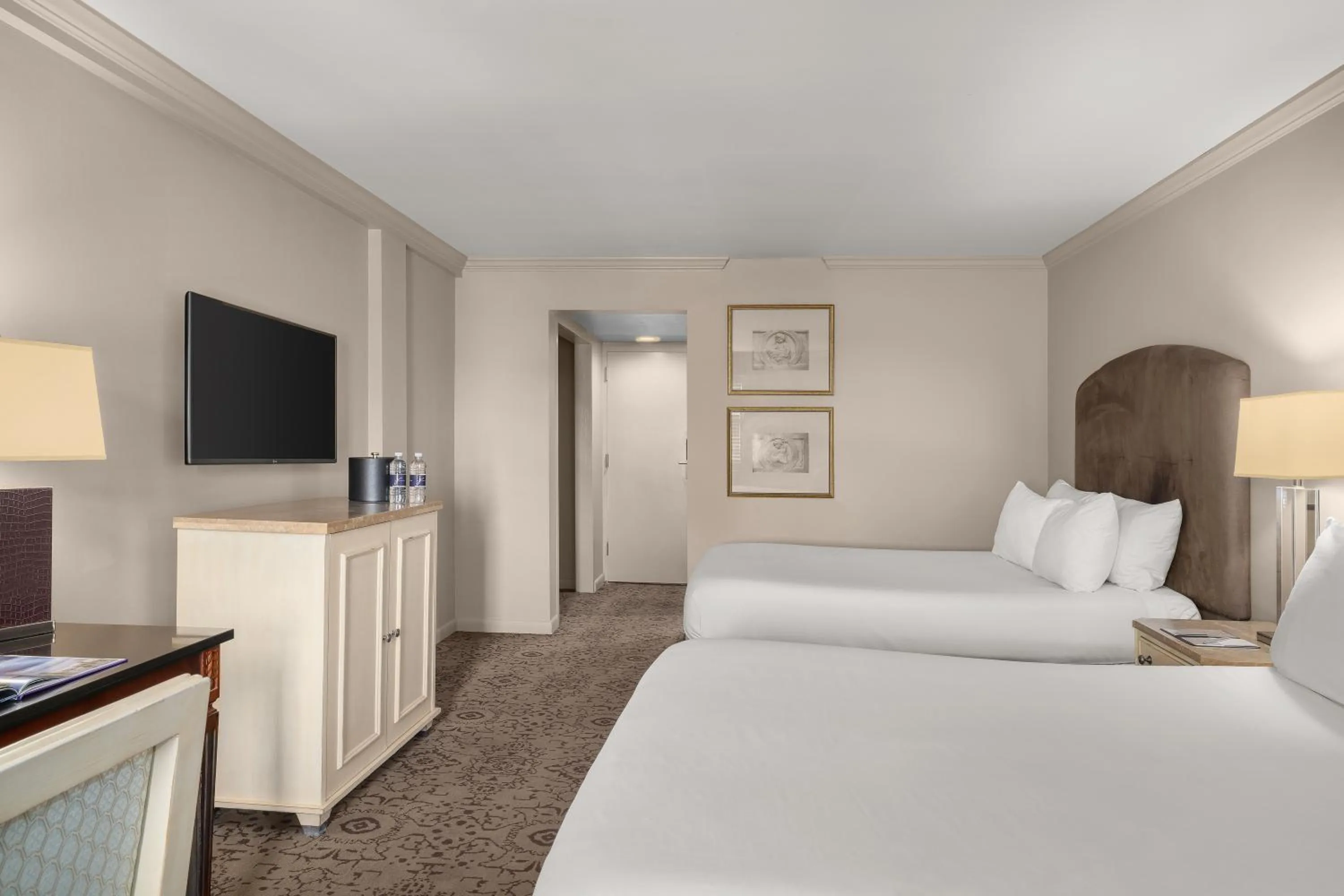 Bed in Dauphine Orleans Hotel