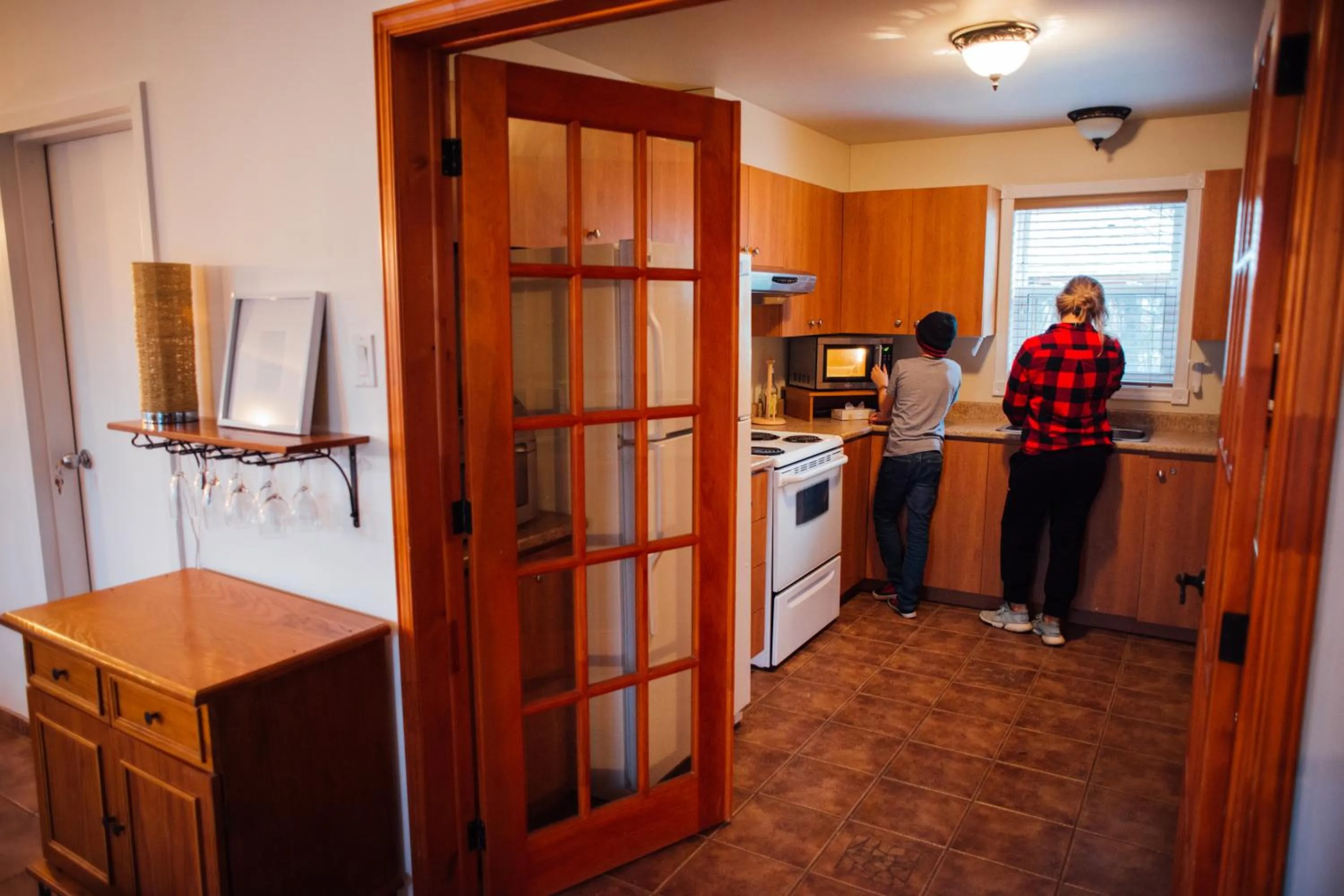 Kitchen or kitchenette in Maison de Vébron