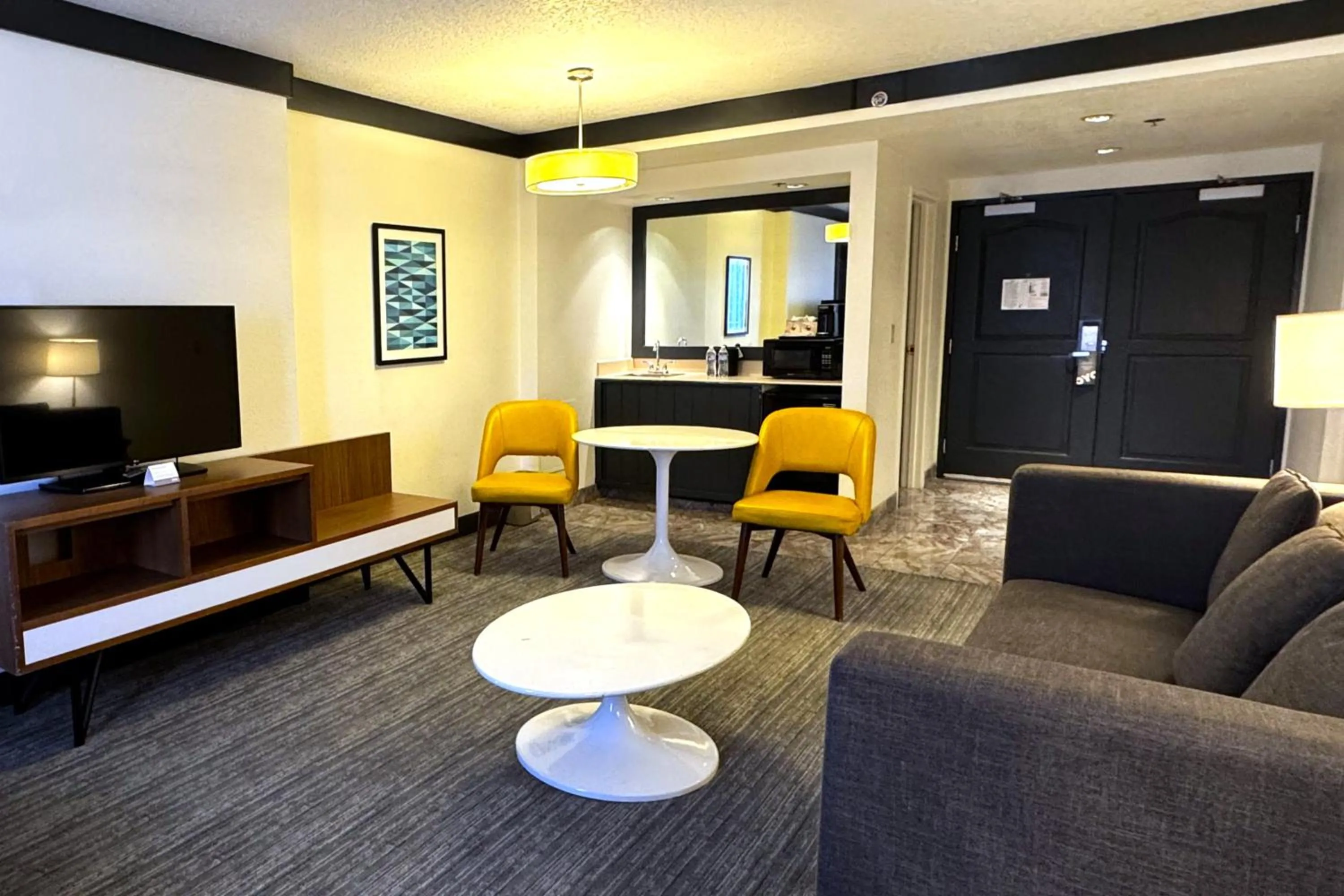 Seating area in OYO Hotel and Casino Las Vegas