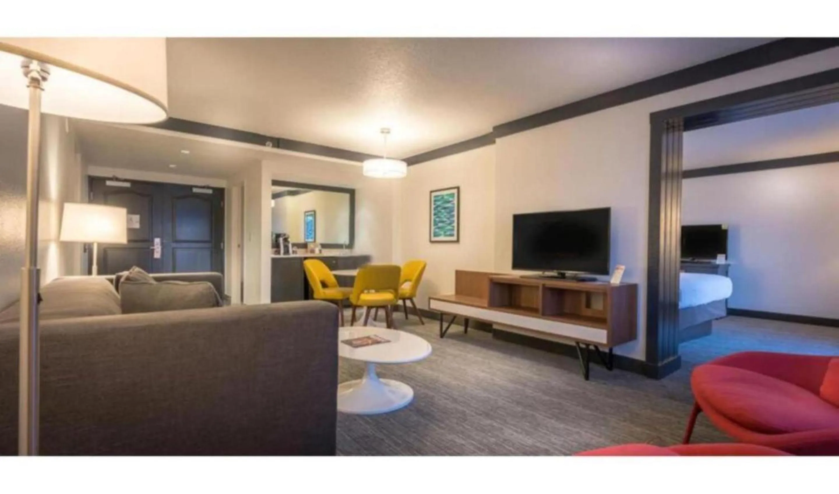 Seating area in OYO Hotel and Casino Las Vegas