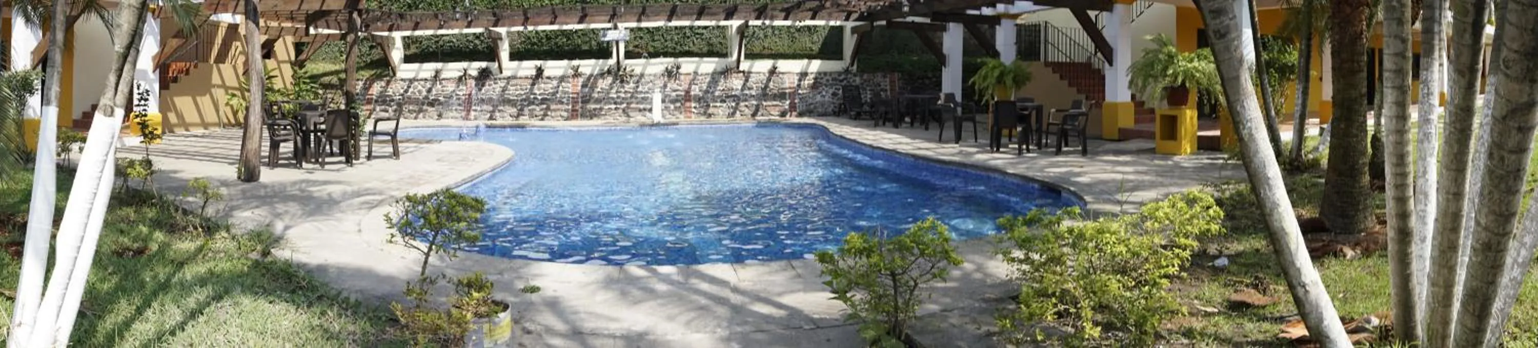 Pool view in Zafra Hotel
