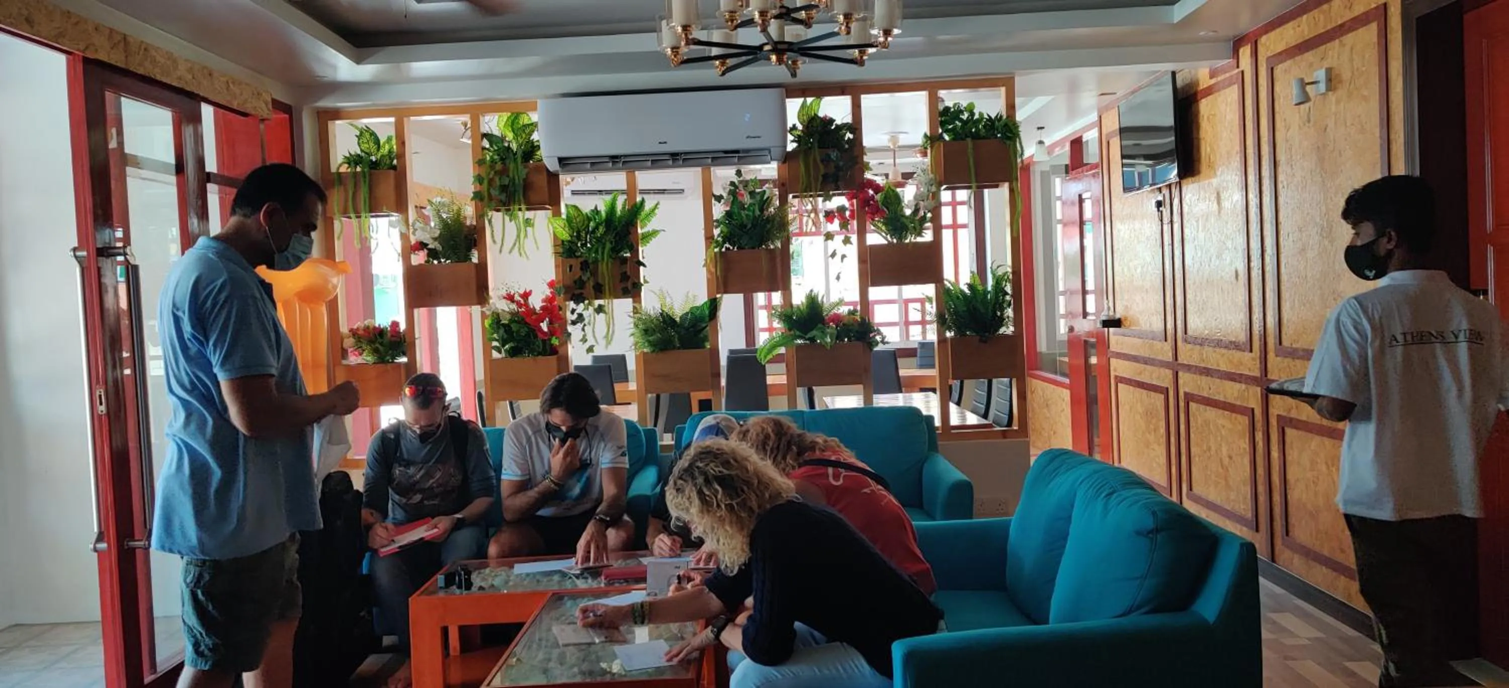 Communal lounge/ TV room in Athens View