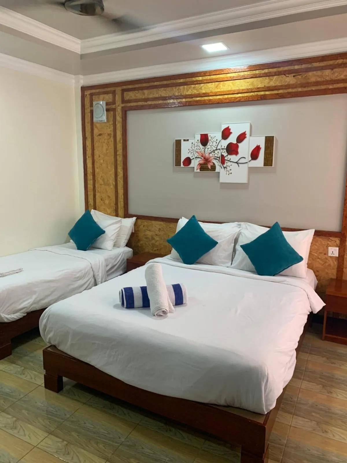 Property building, Bed in Athens View