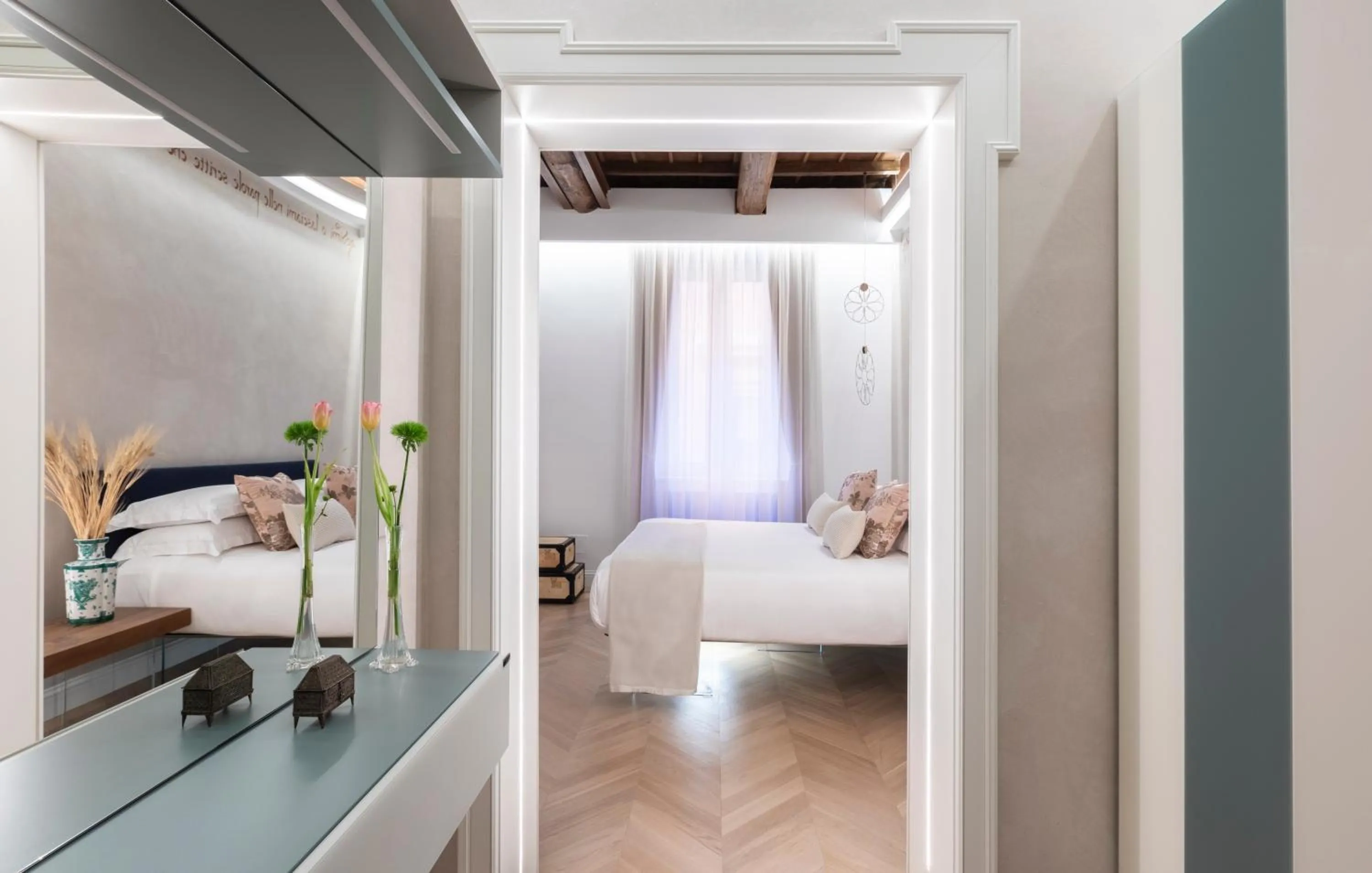 Seating area, Bed in Poēsis Experience Hotel