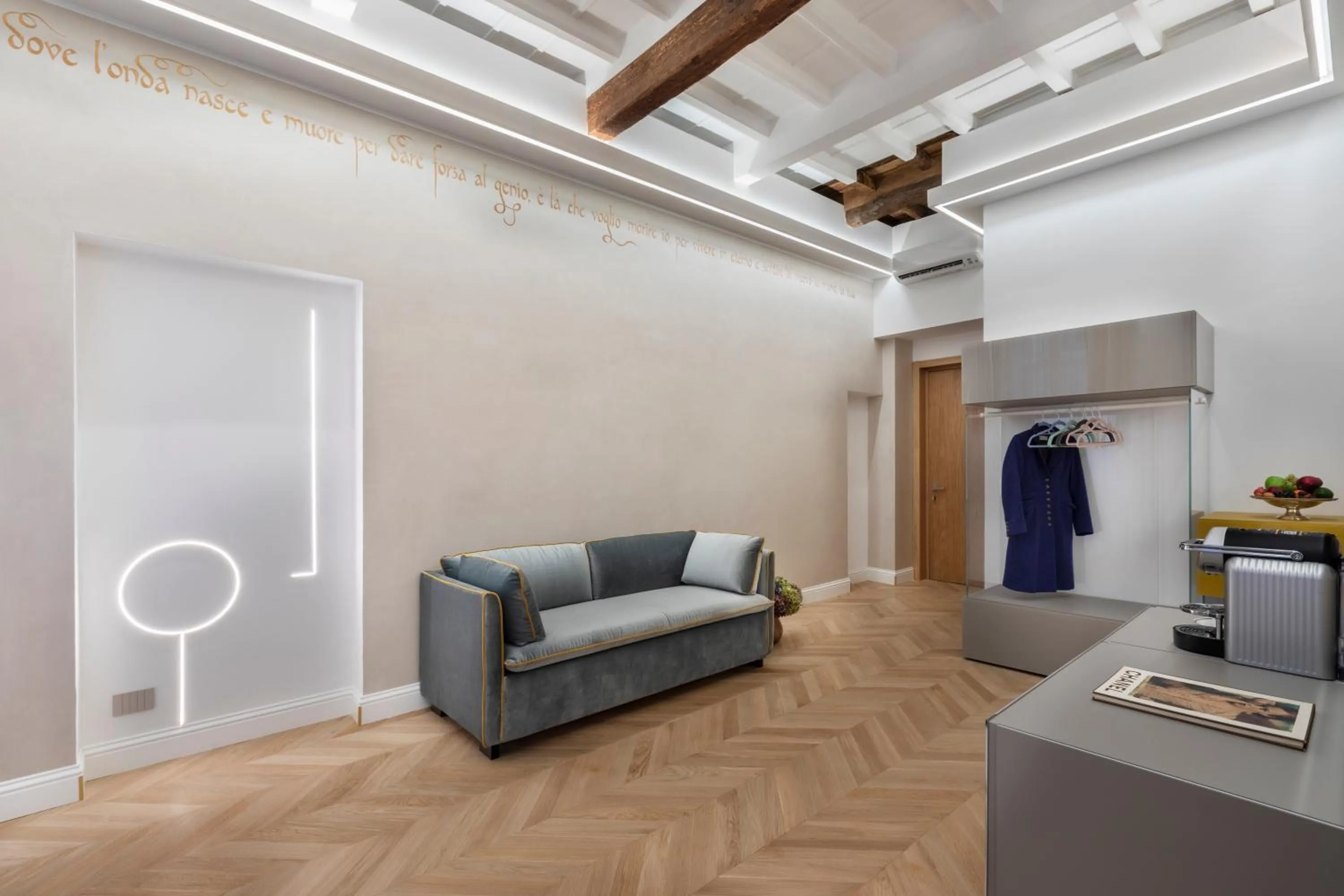 Living room in Poēsis Experience Hotel