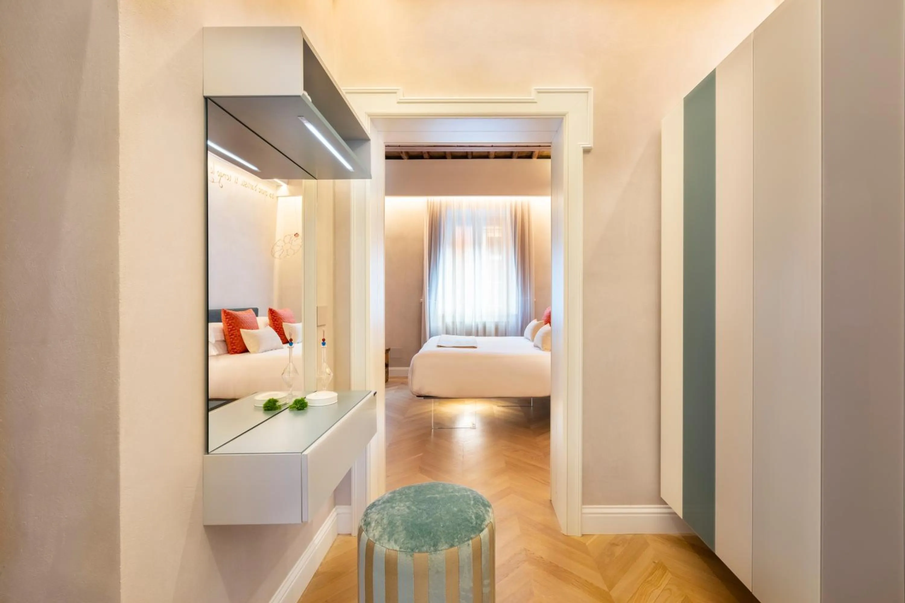 Seating area, Bed in Poēsis Experience Hotel