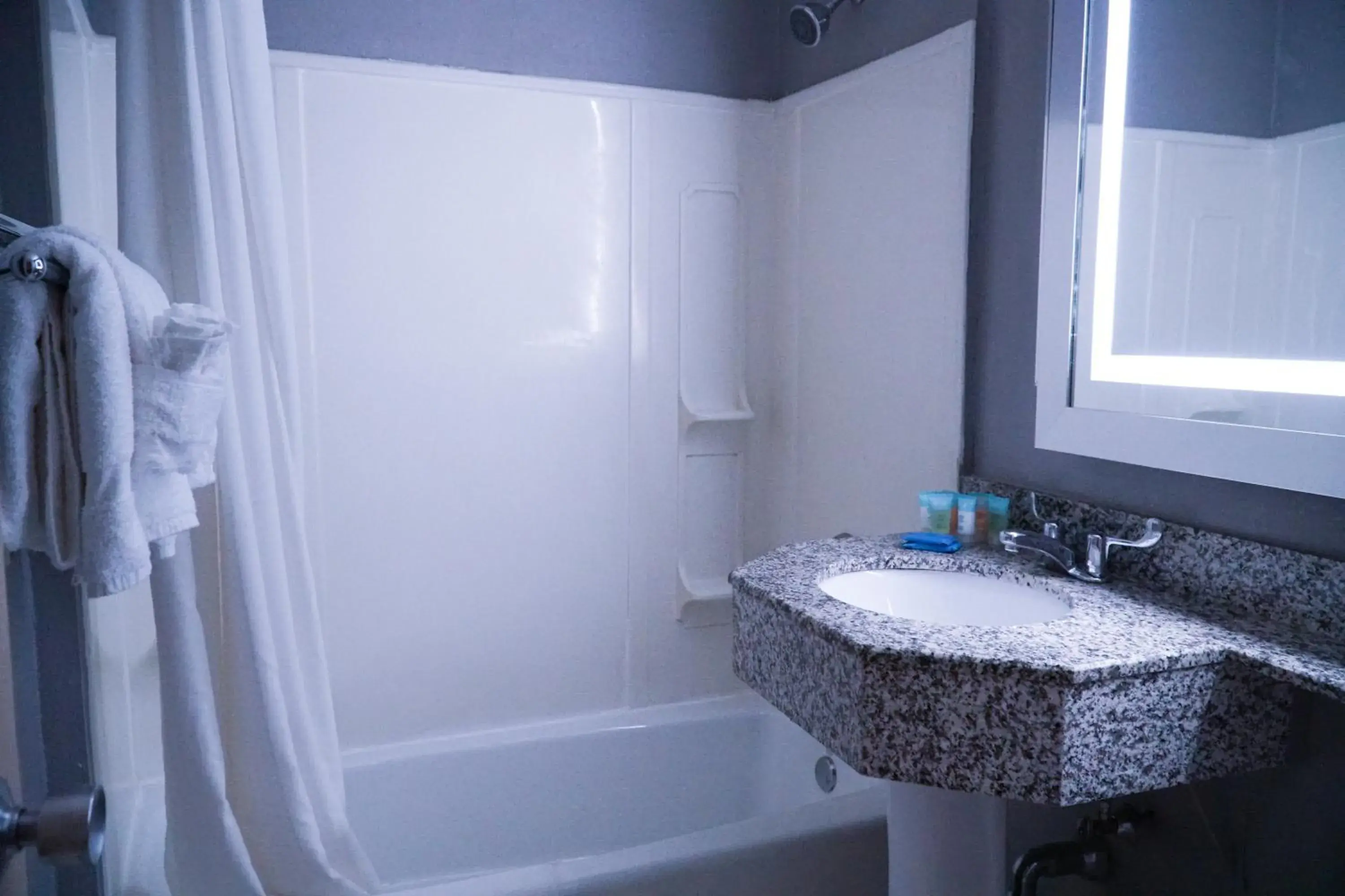 Bathroom in Cabana Hotel Yankee Stadium Bathroom in Cabana Hotel Yankee Stadium