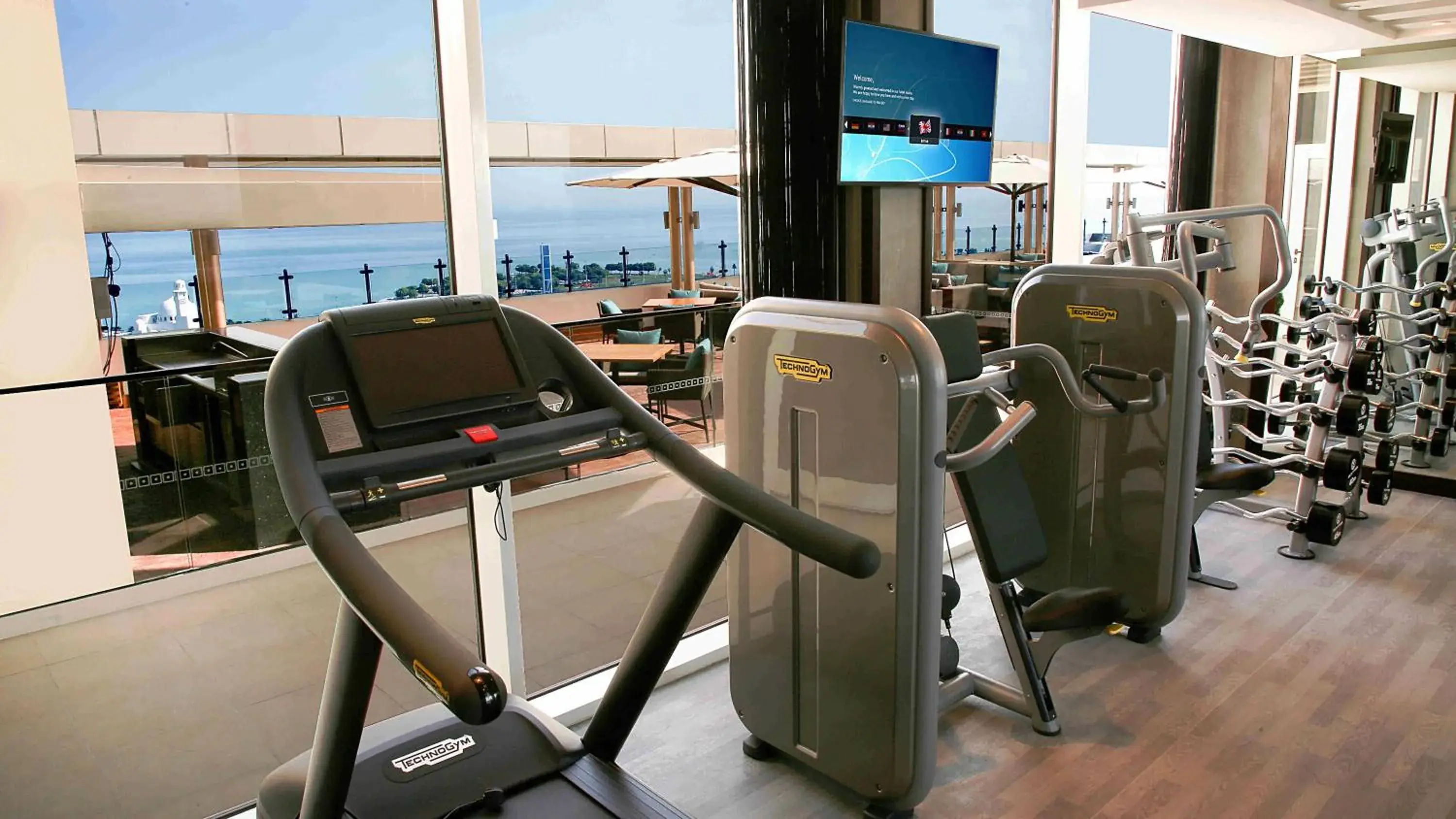Fitness centre/facilities in Centro Corniche Al Khobar by Rotana Fitness centre/facilities in Centro Corniche Al Khobar by Rotana