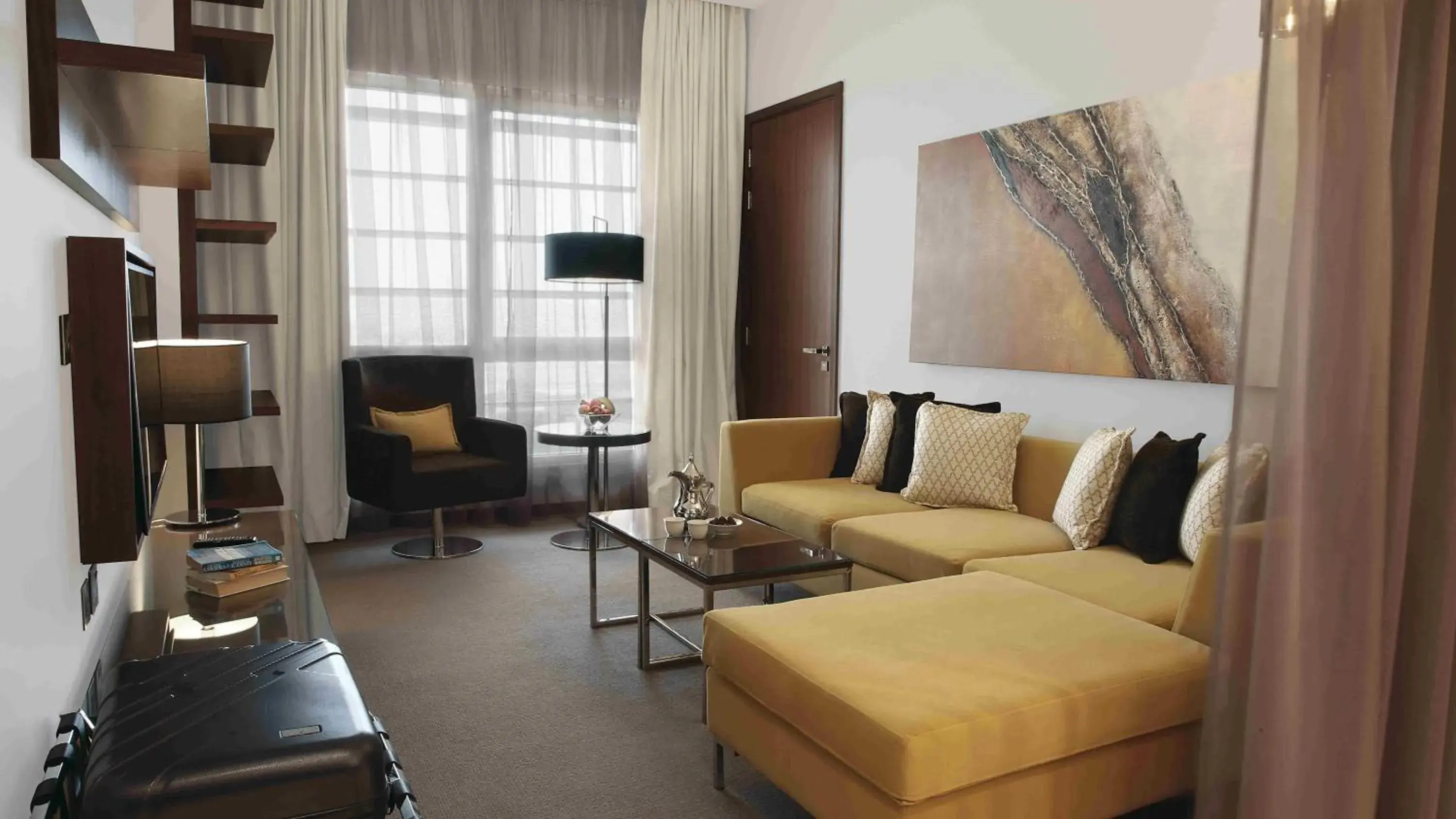 Living room in Centro Corniche Al Khobar by Rotana Living room in Centro Corniche Al Khobar by Rotana