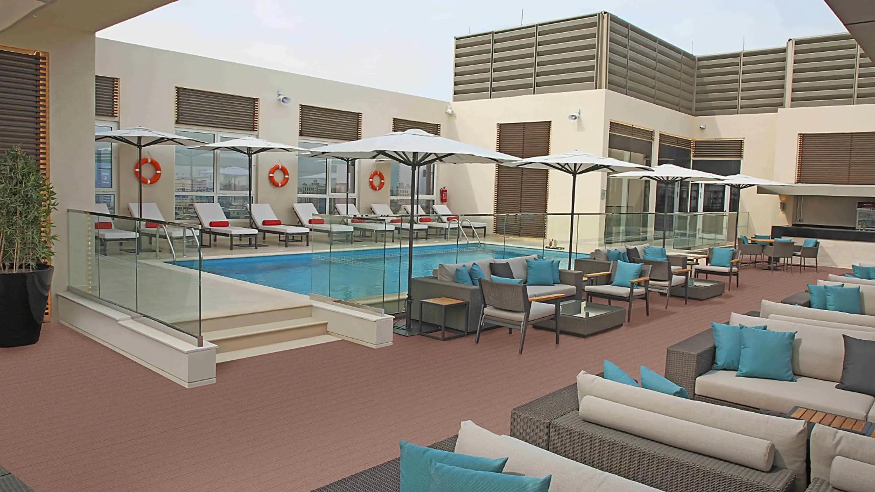 Swimming pool in Centro Corniche Al Khobar by Rotana Swimming pool in Centro Corniche Al Khobar by Rotana