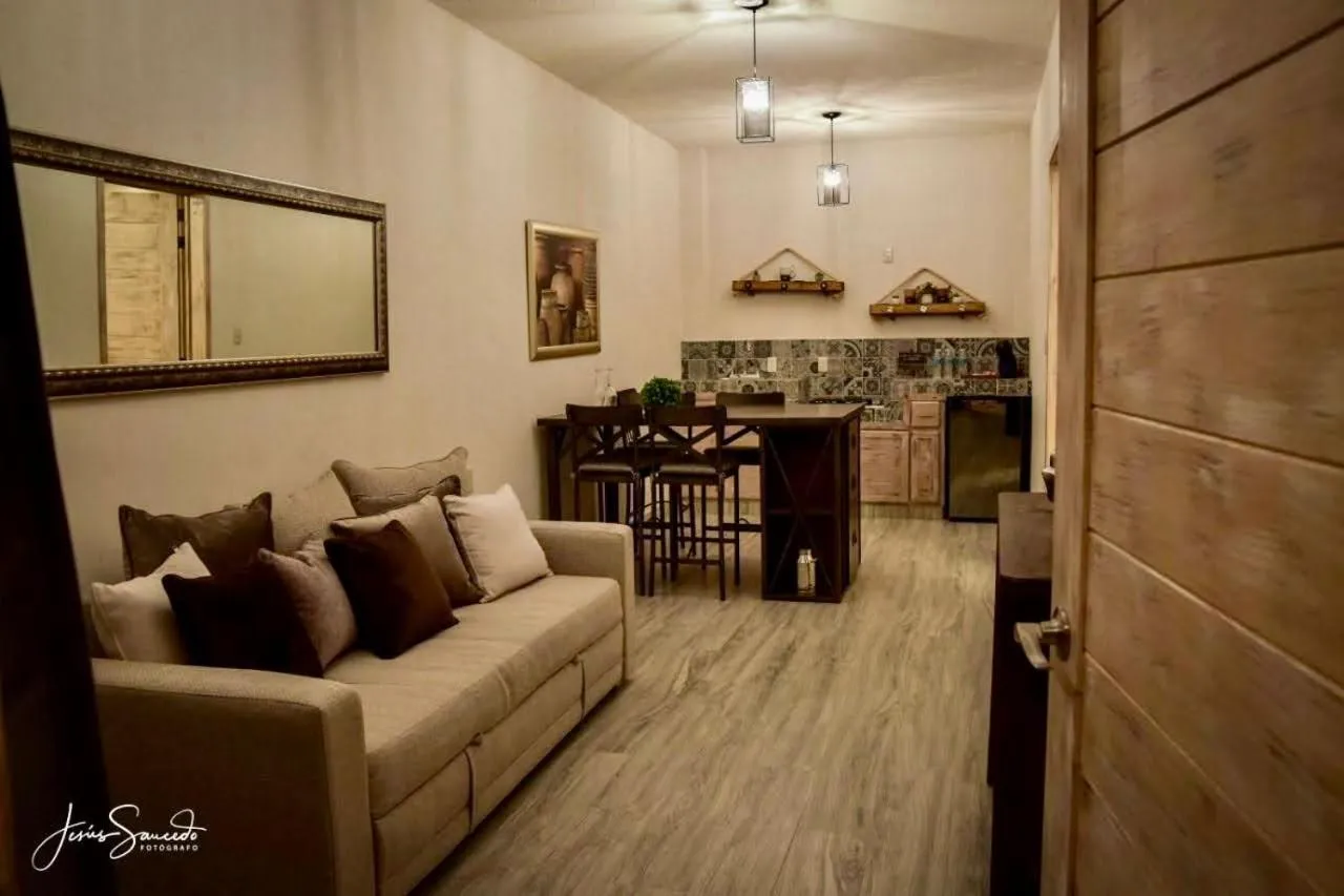Living room in Suites Campestres Montebello