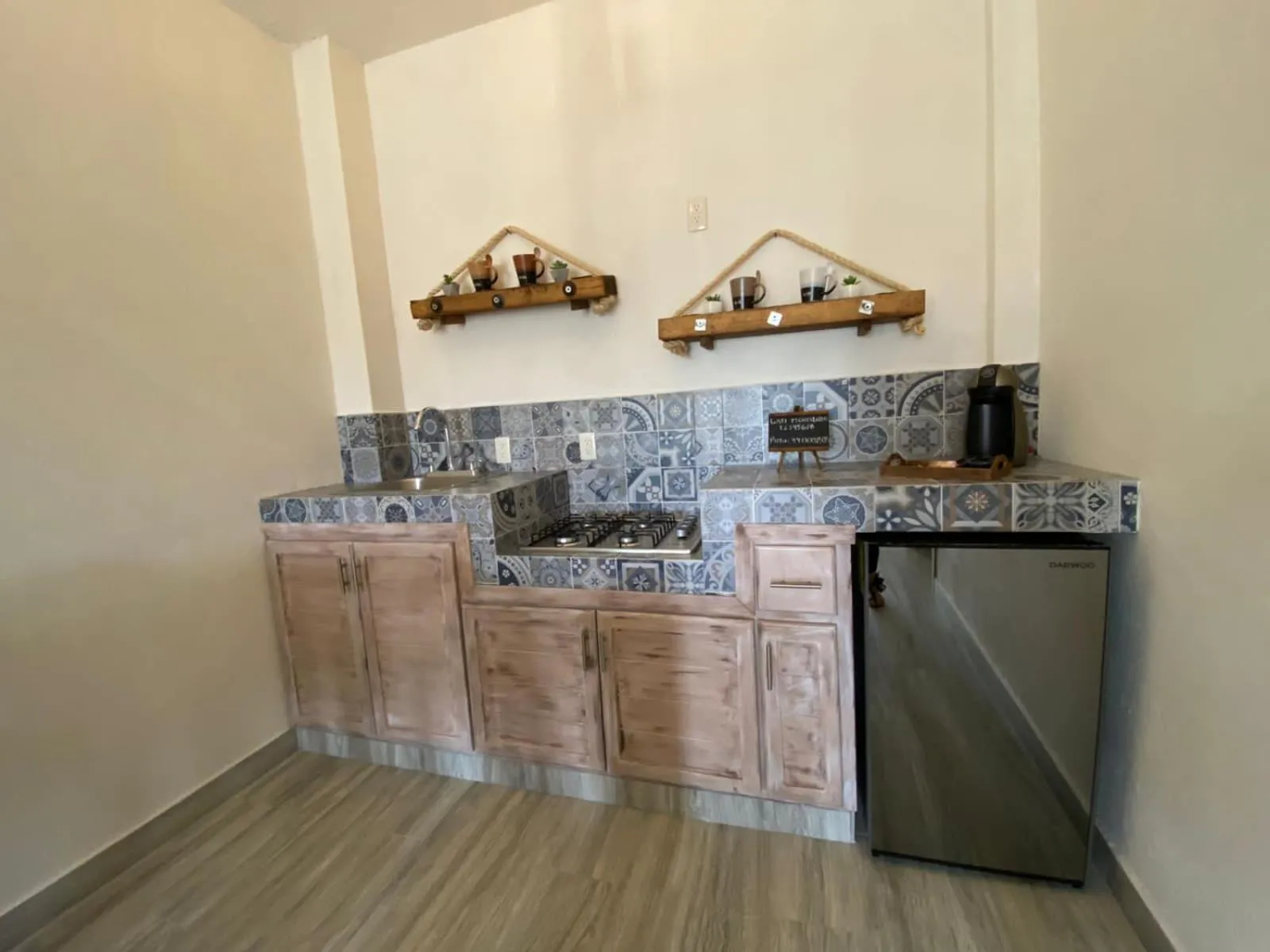 Kitchen or kitchenette in Suites Campestres Montebello