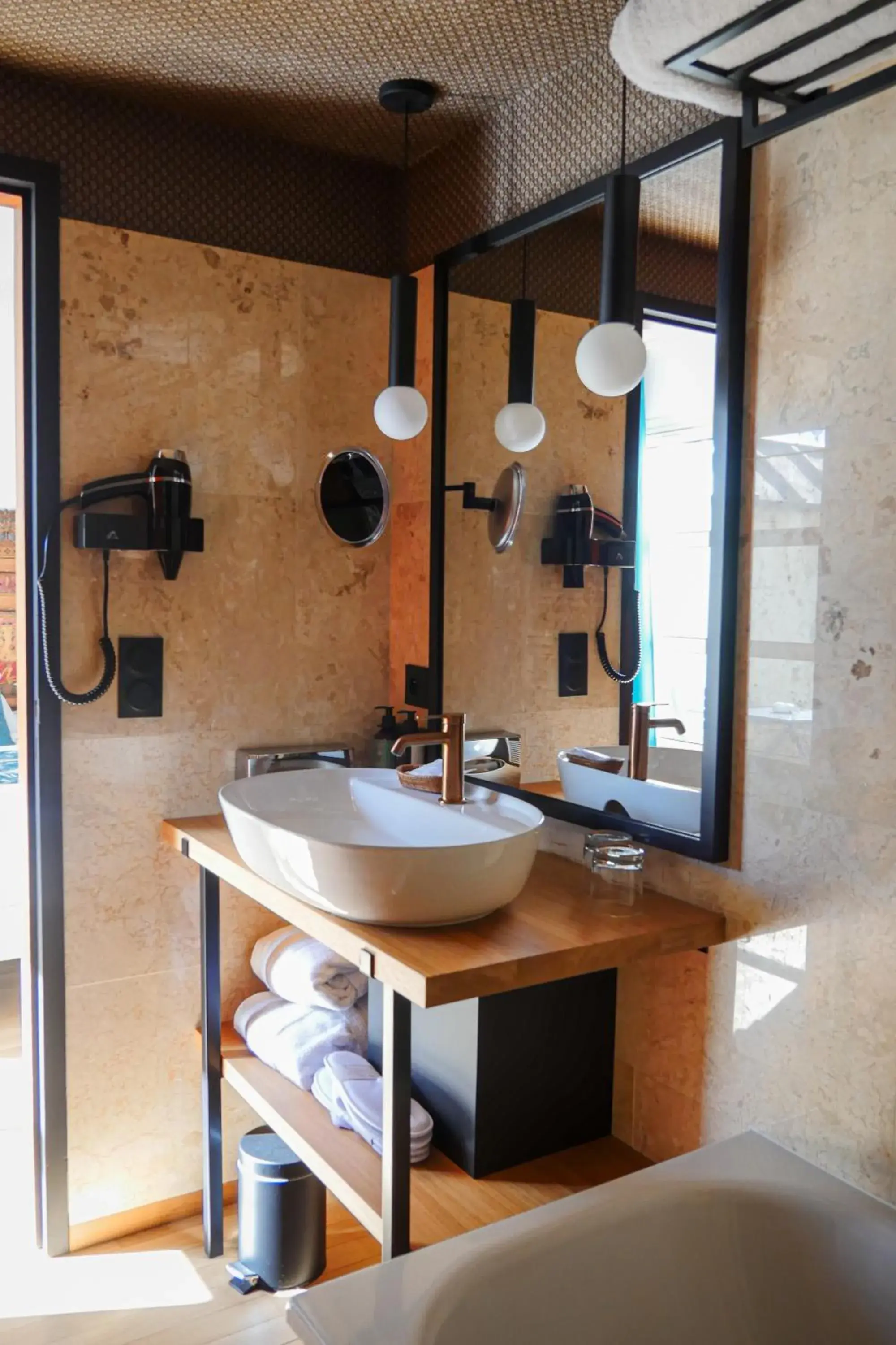 Bathroom in Villa Kerasy Hotel Spa Bathroom in Villa Kerasy Hotel Spa