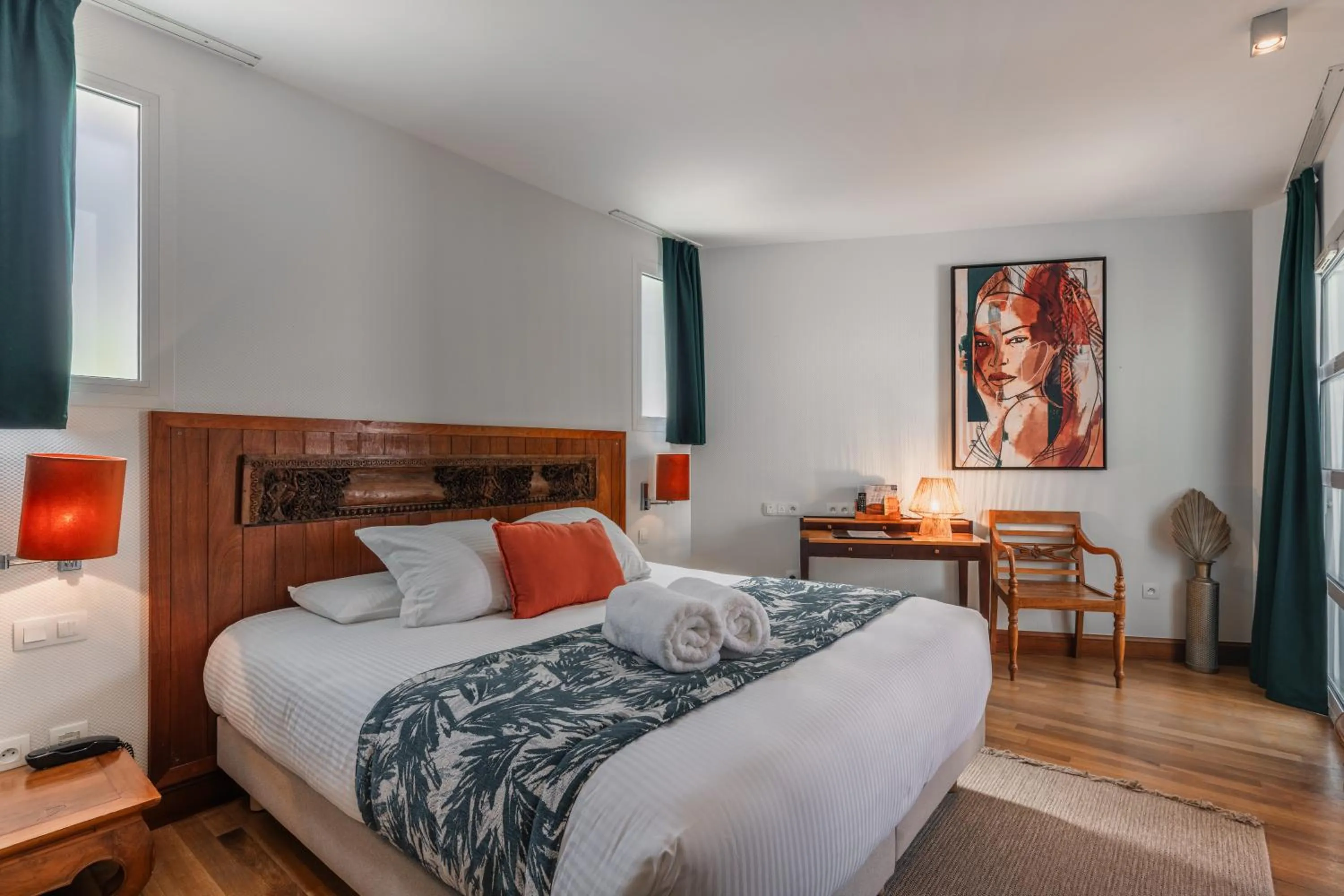 Bedroom, Bed in Villa Kerasy Hotel Spa