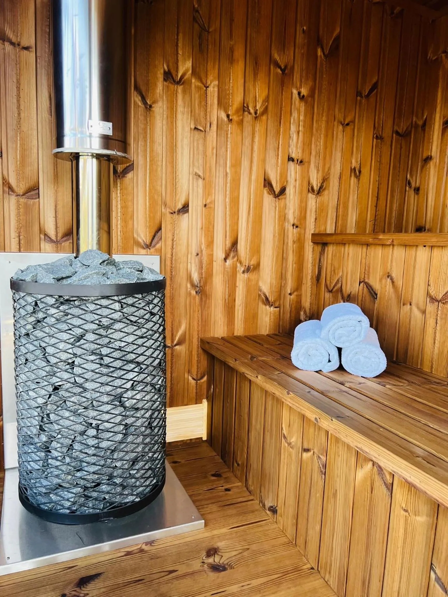 Sauna in Old Tree Villa & Restaurant