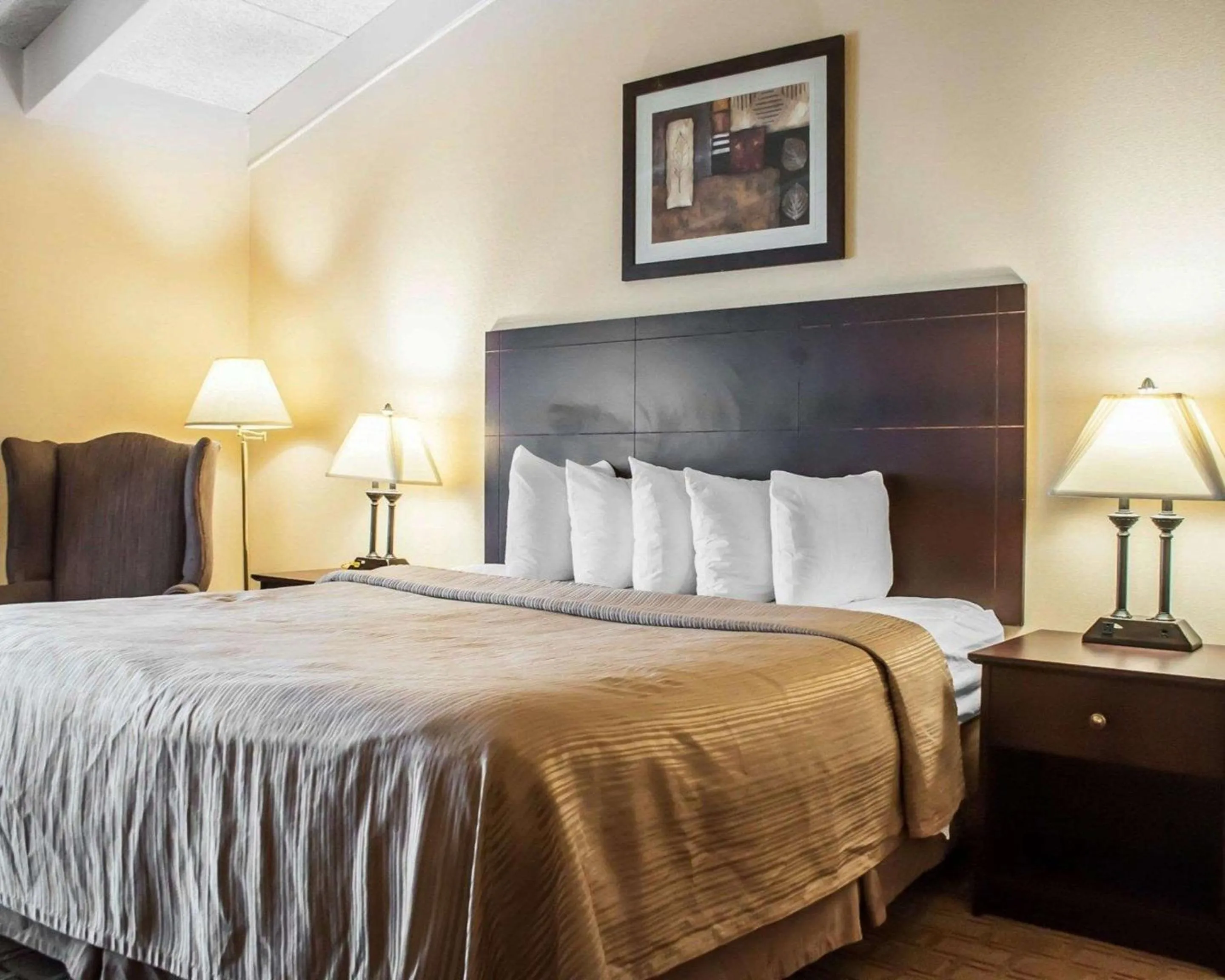 Photo of the whole room, Bed in Quality Inn Buffalo Airport