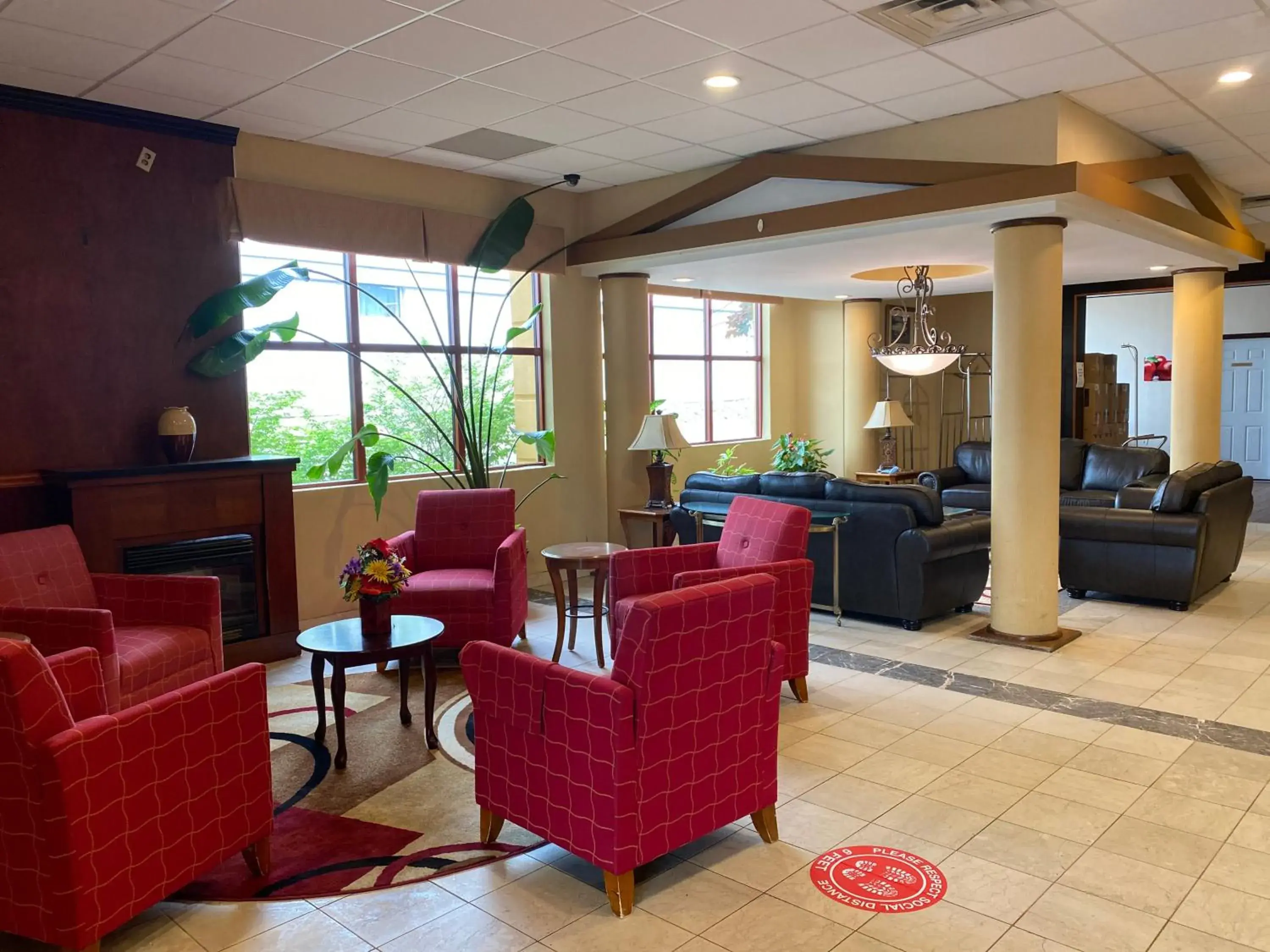 Lobby or reception in Quality Inn Buffalo Airport Lobby or reception in Quality Inn Buffalo Airport