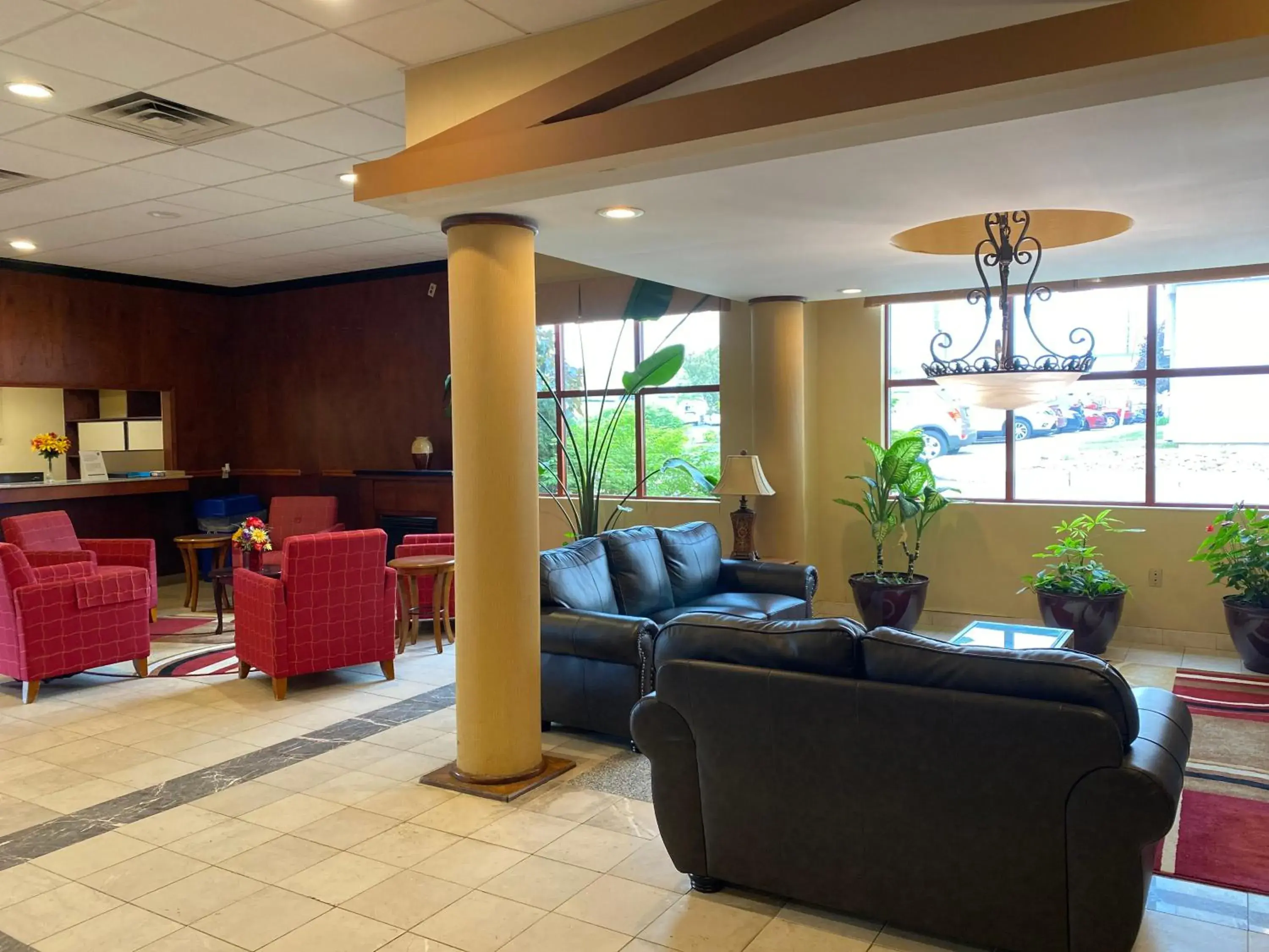 Lobby or reception in Quality Inn Buffalo Airport Lobby or reception in Quality Inn Buffalo Airport