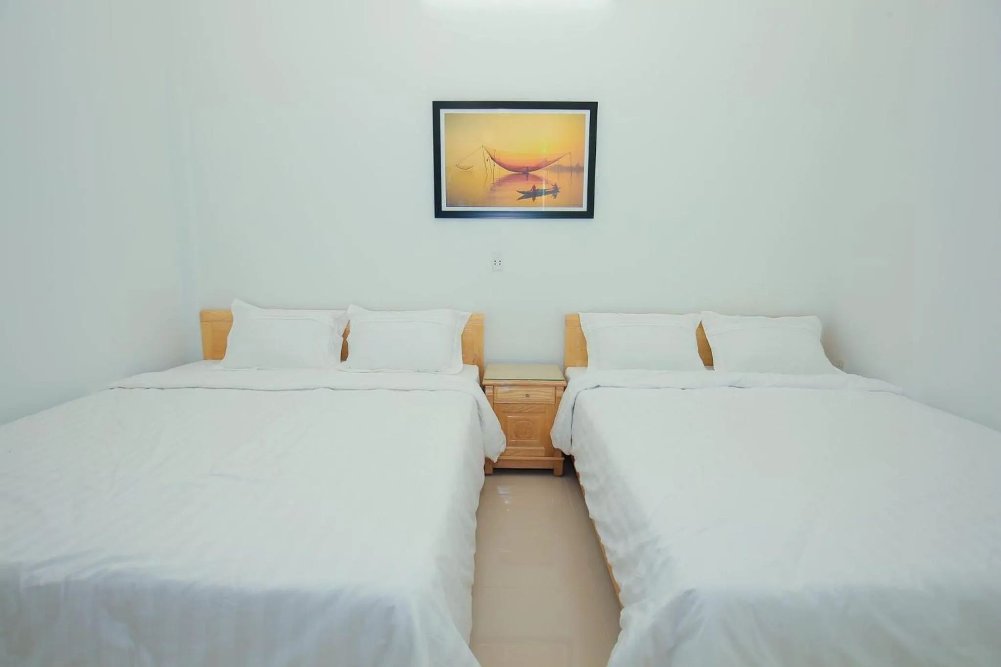 Bed in Vân Mây Homestay Hội An