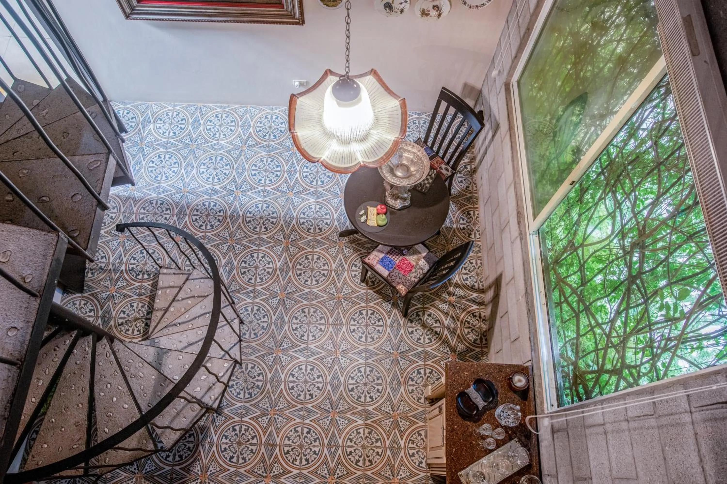 Seating area in Casa Madre Tierra