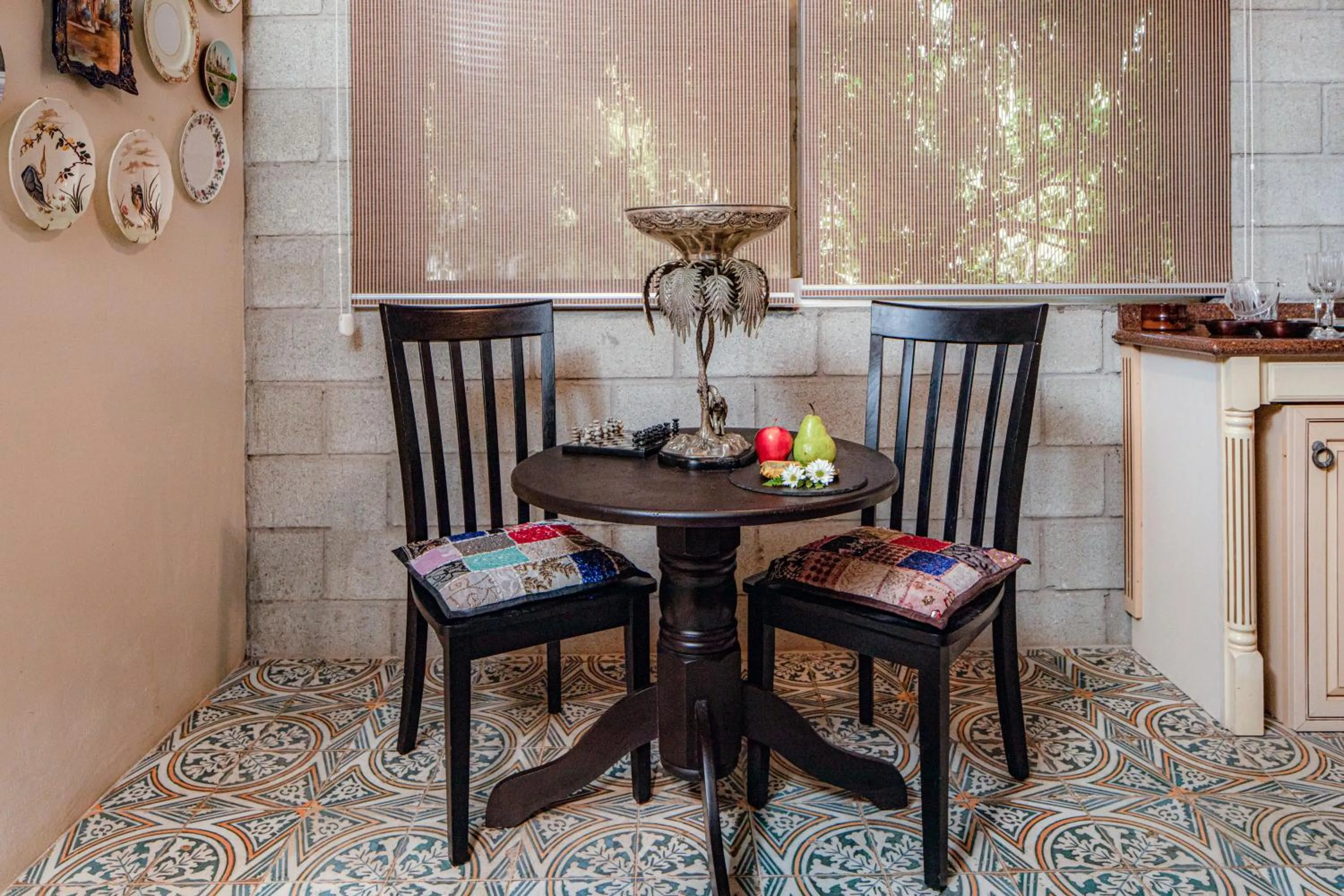 Seating area in Casa Madre Tierra