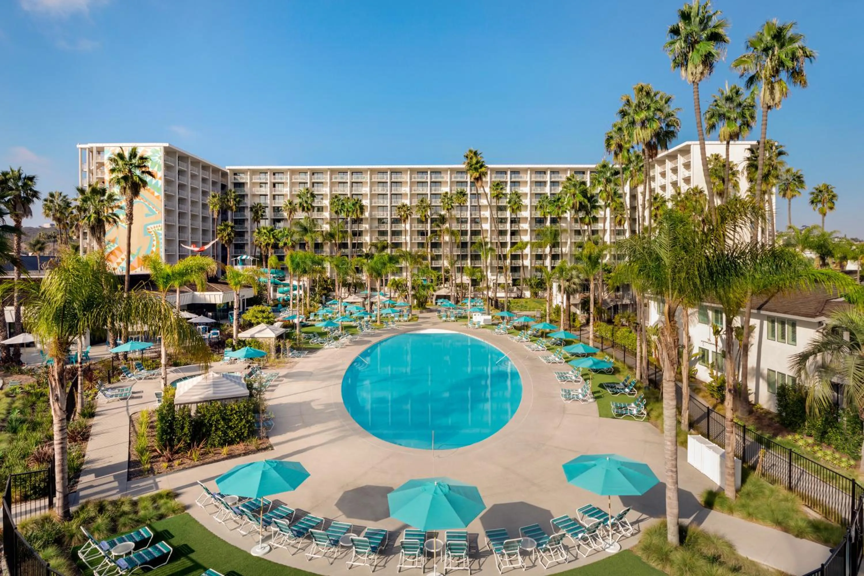 Swimming pool in Town and Country San Diego