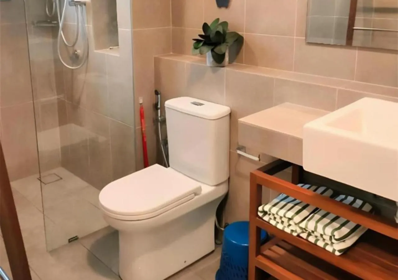 Shower in Timurbay Seafront Residence & Suites