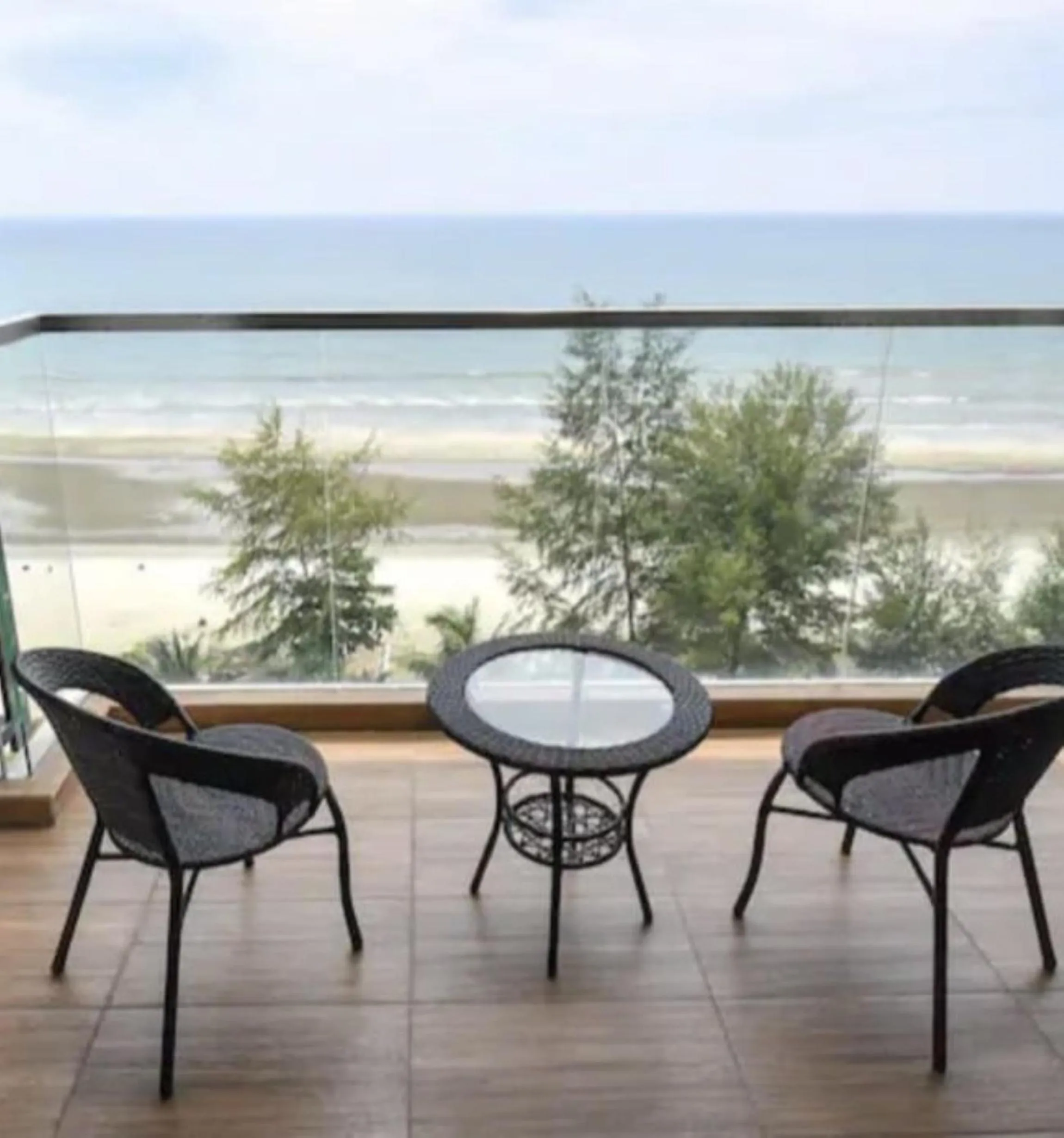 Patio in Timurbay Seafront Residence & Suites