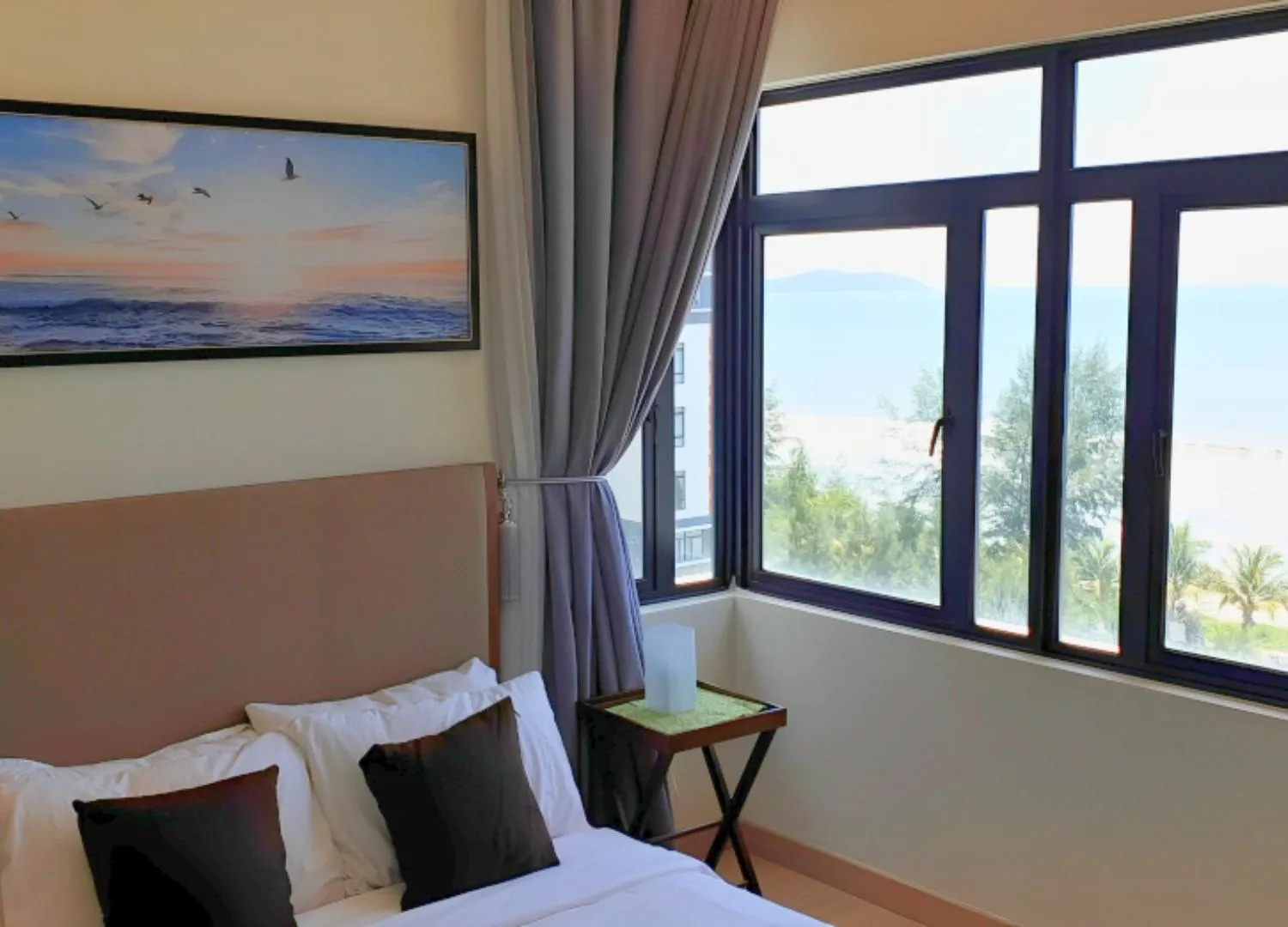 Bed in Timurbay Seafront Residence & Suites