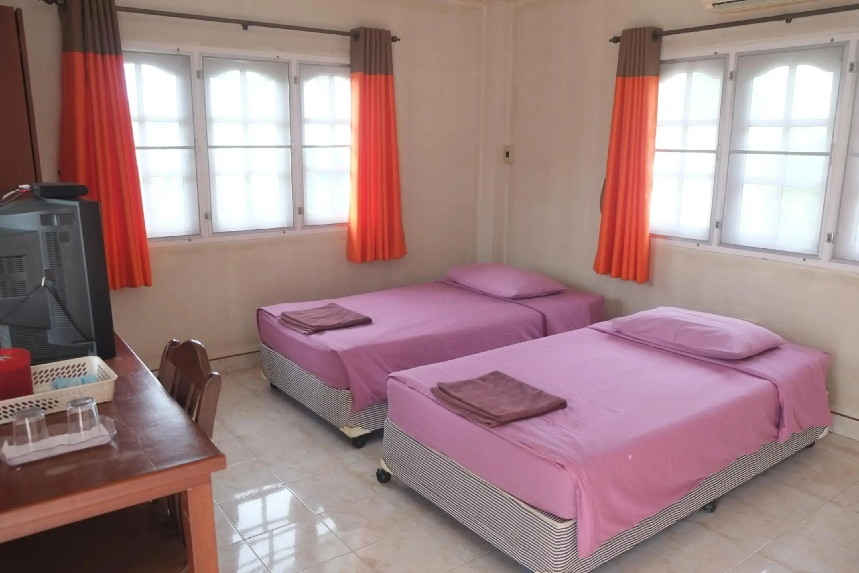 Bed in Baan Chom Chan Resort Bed in Baan Chom Chan Resort