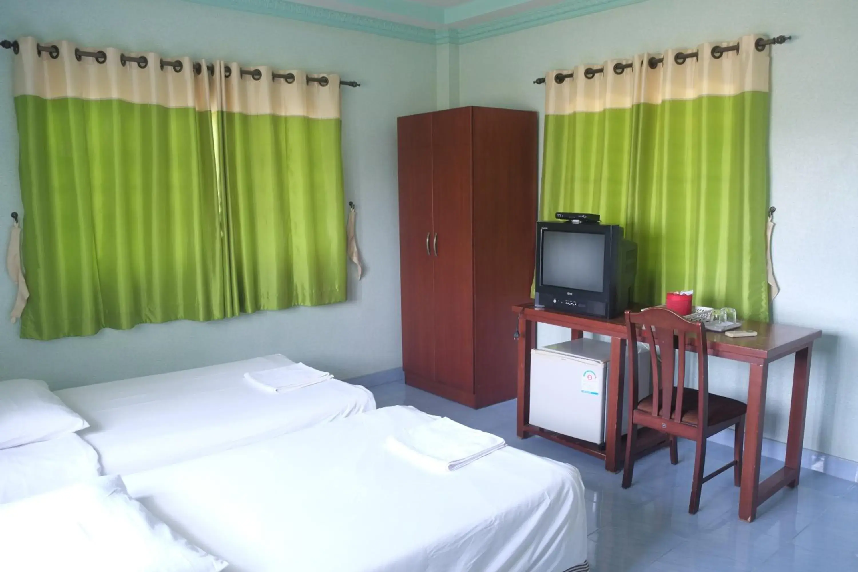 Bed in Baan Chom Chan Resort Bed in Baan Chom Chan Resort