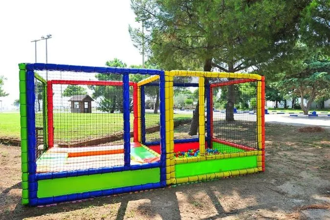 Children play ground in Afytos Akcay Tatil Koyu
