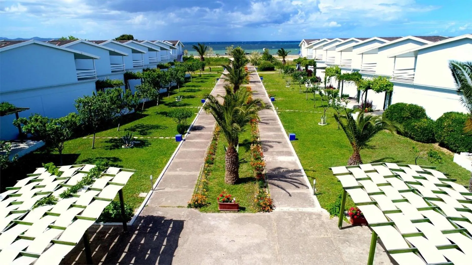 Garden in Afytos Akcay Tatil Koyu