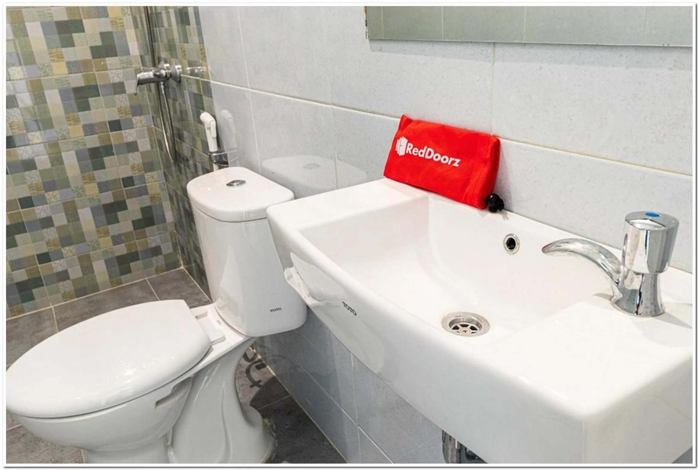 Bathroom in RedDoorz Plus @ Centrium Katamso Medan