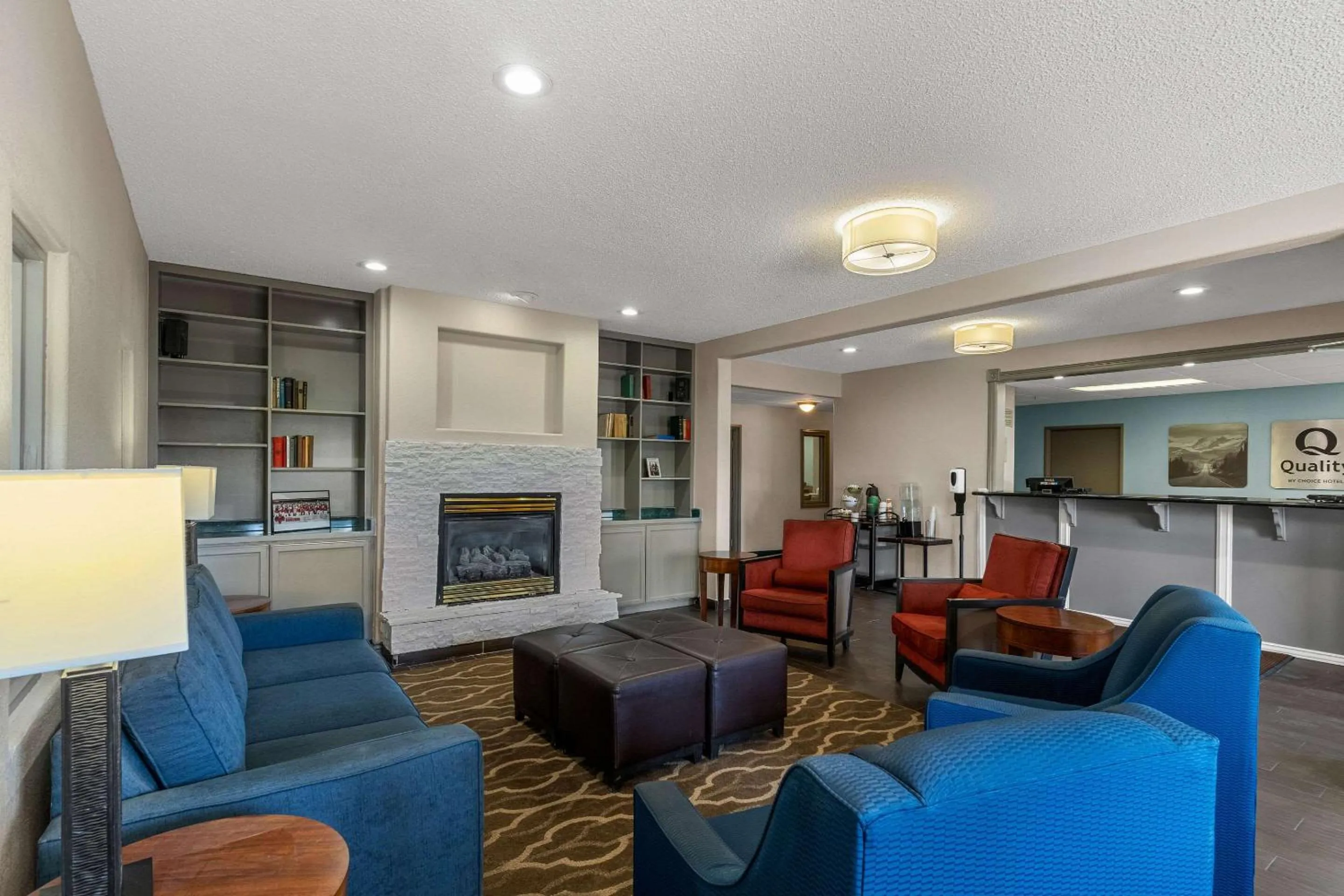 Lobby or reception in Quality Inn Denver Northeast Brighton