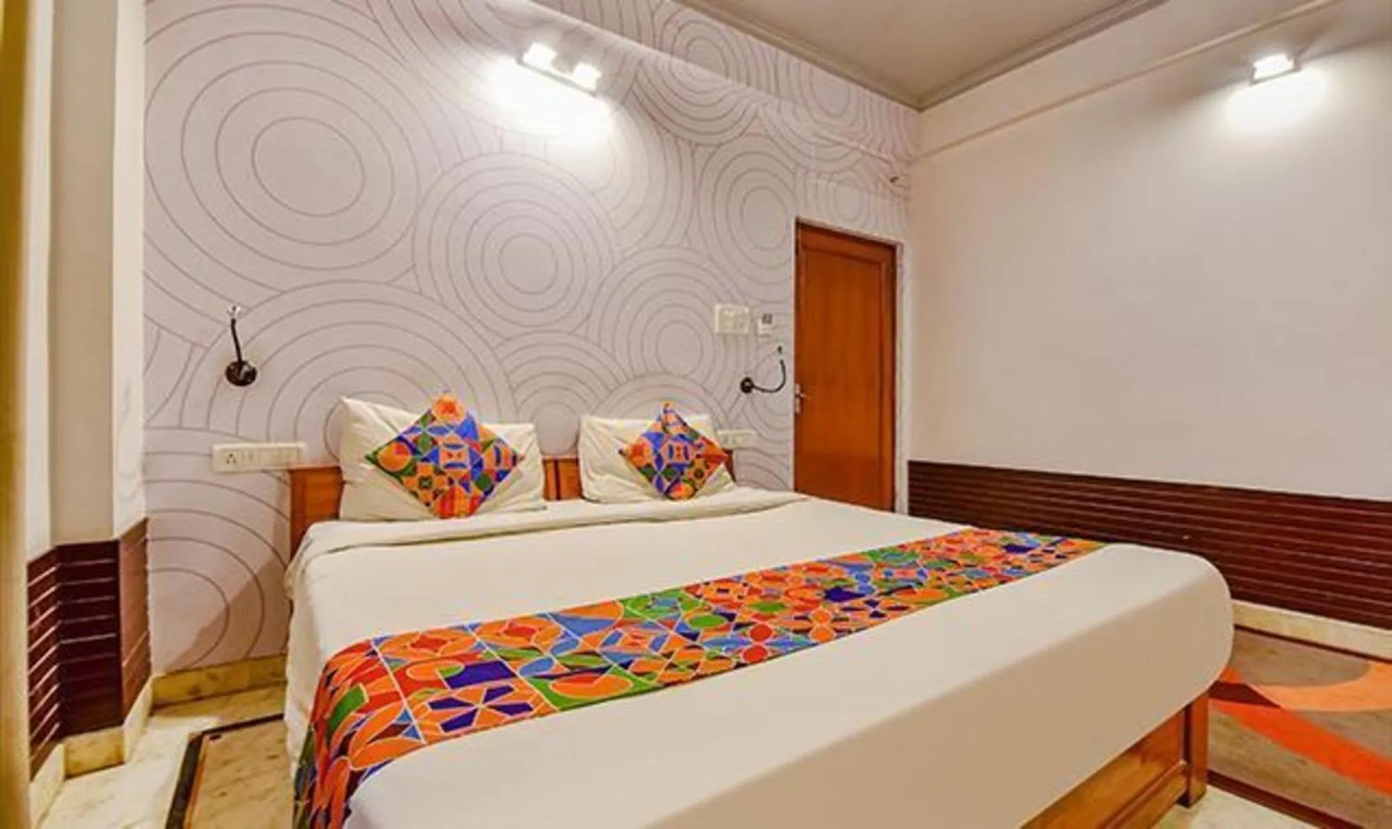 Bed in FabExpress Shekhawati Palace