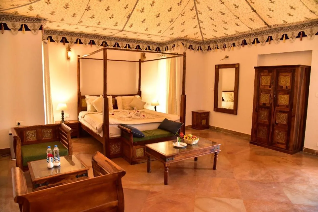 Bed in Clarks Safari Ranthambore