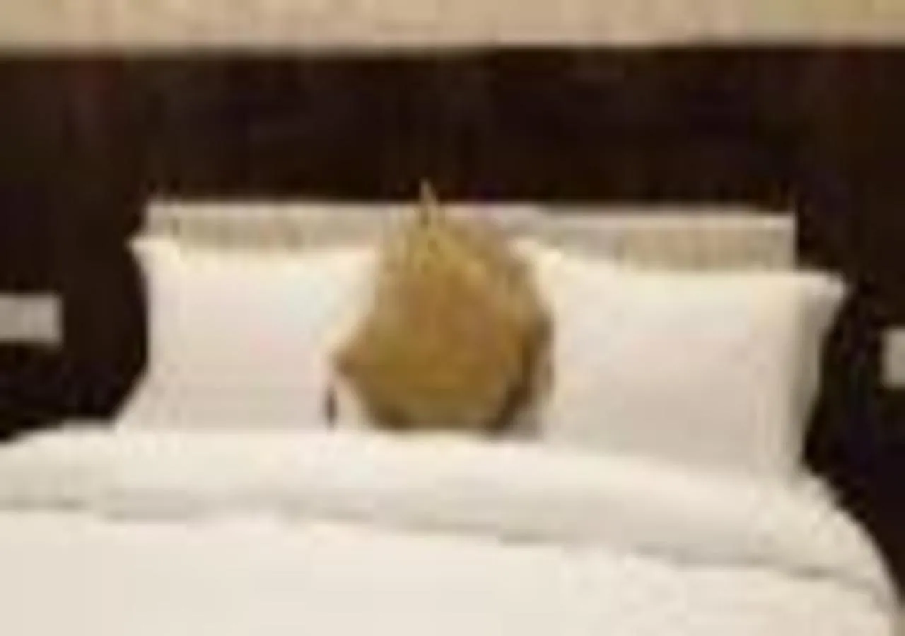 Bed in Ganga Darshan