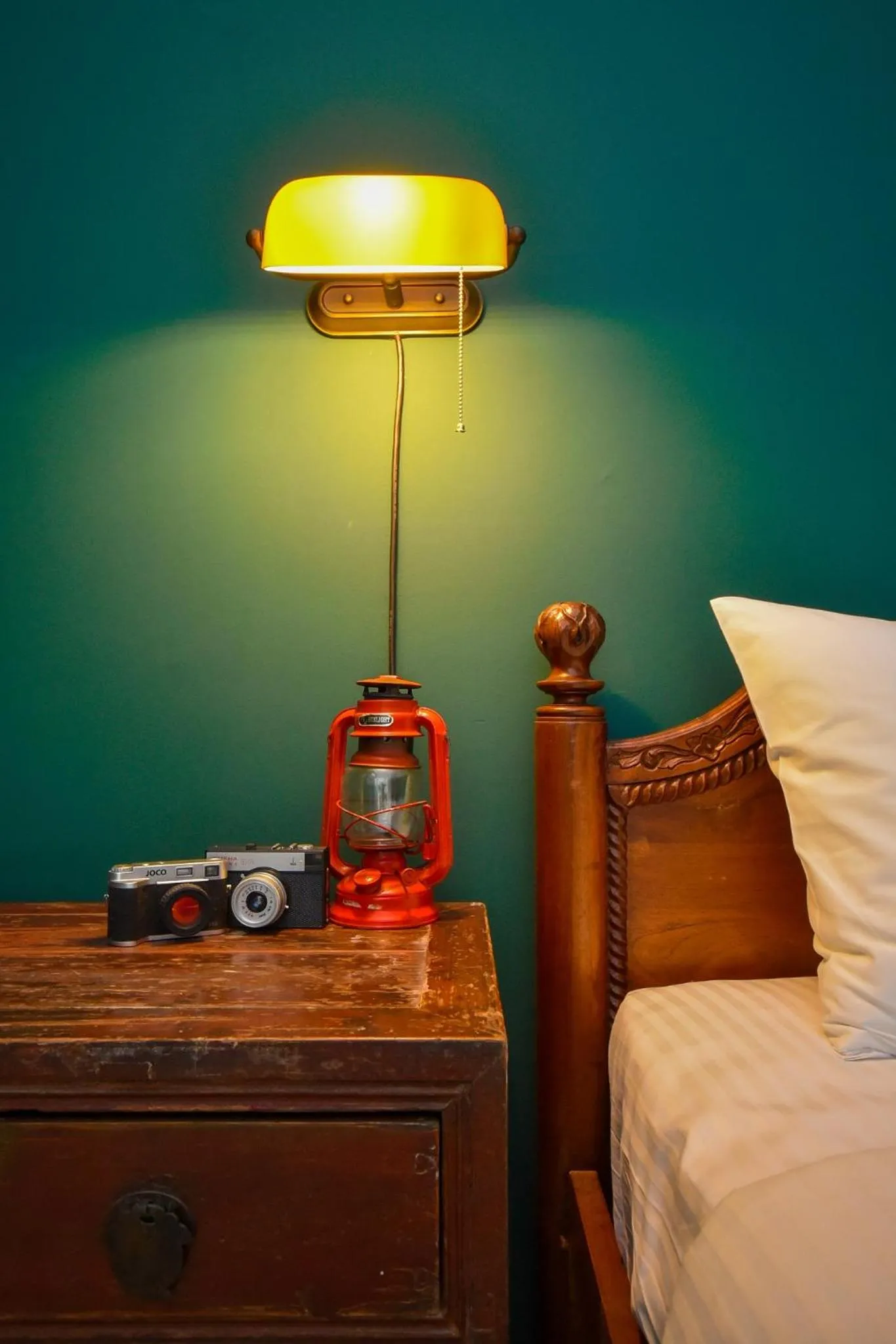 Bed in Manhattan Theme Suite by Nest Home at Austin Heights