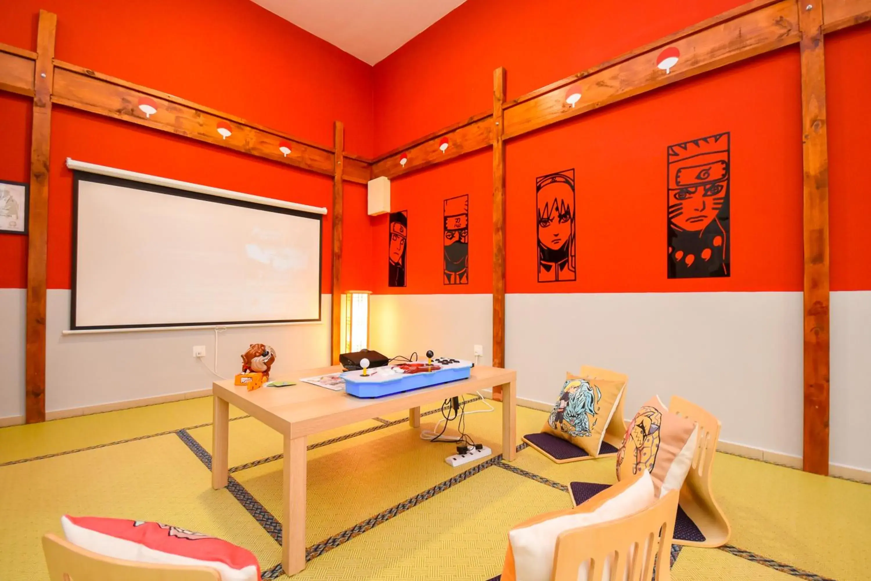 Living room in Manhattan Theme Suite by Nest Home at Austin Heights Living room in Manhattan Theme Suite by Nest Home at Austin Heights