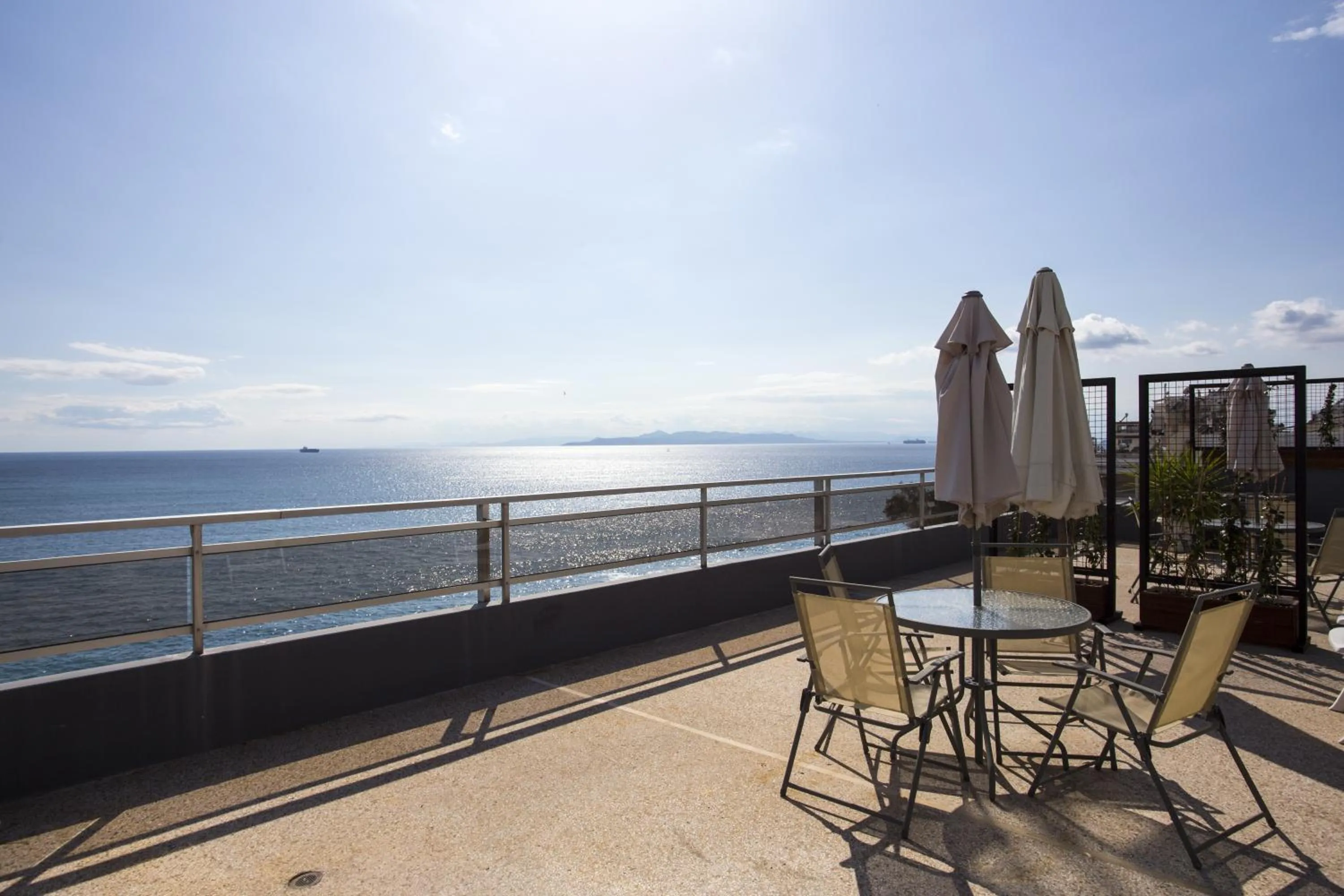 Balcony/Terrace in Scorpios Sea Side Hotel