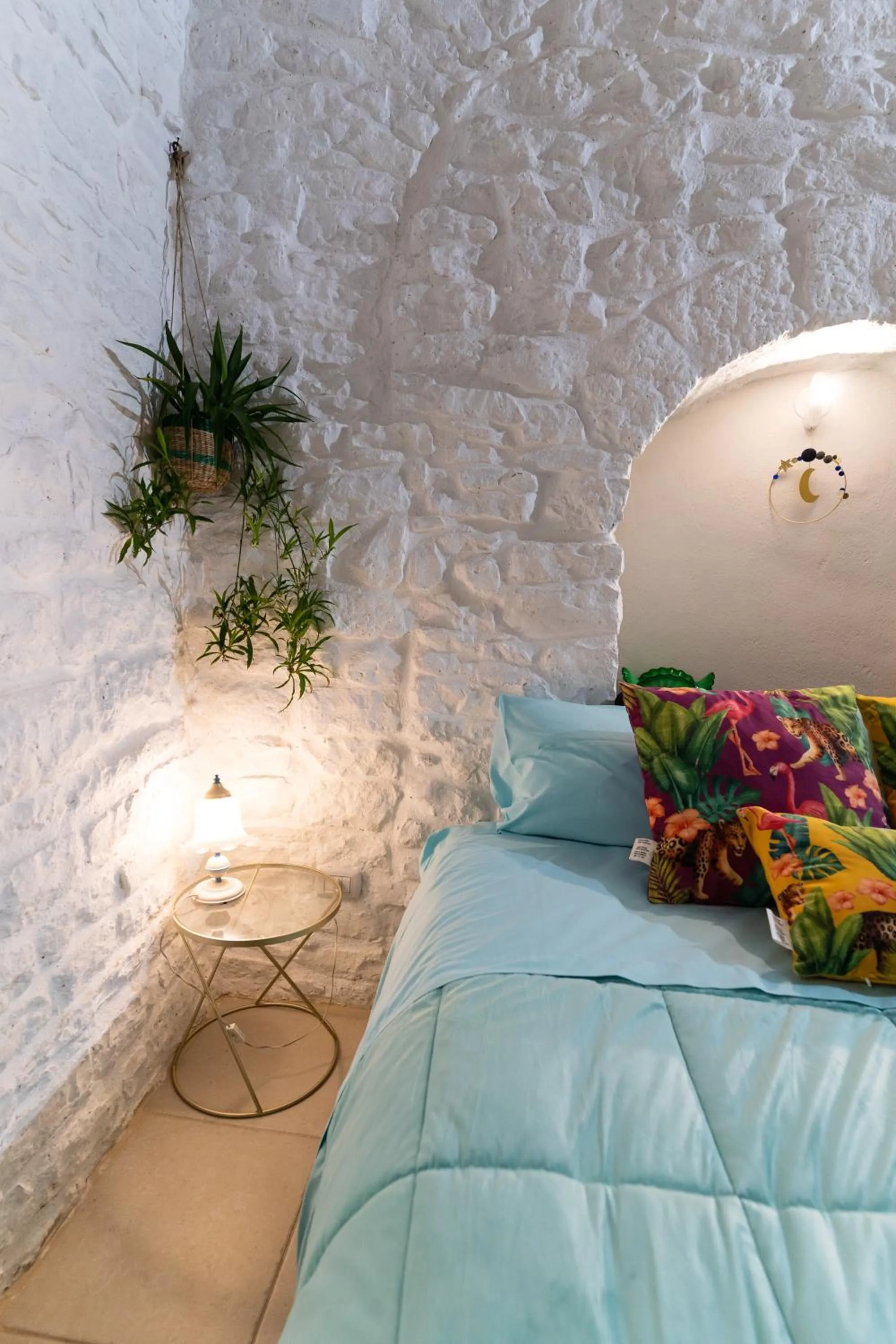 Decorative detail, Bed in B&B La Torretta