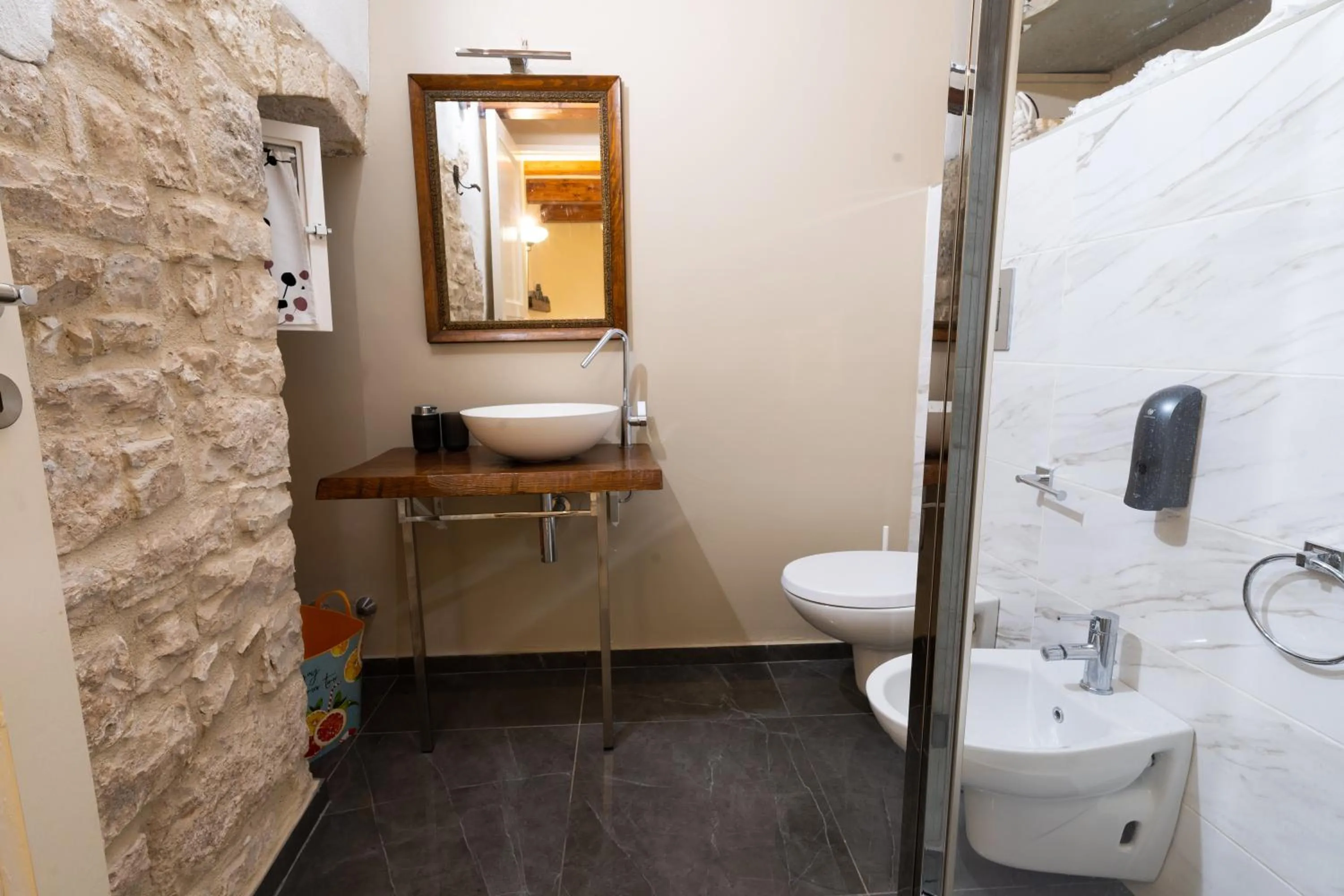 Shower in B&B La Torretta