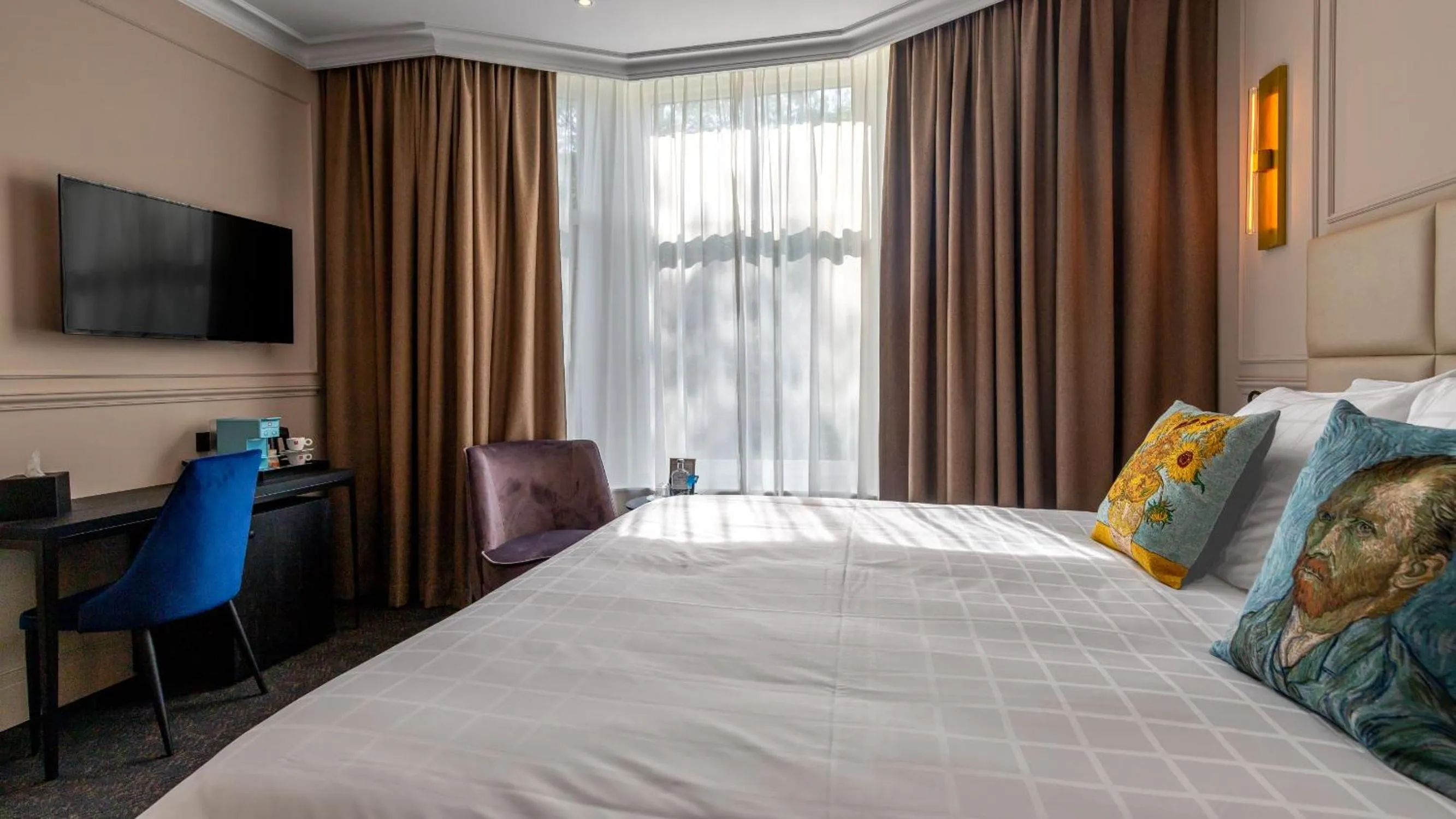 Bedroom, Bed in De Ware Jacob Boutique Hotel