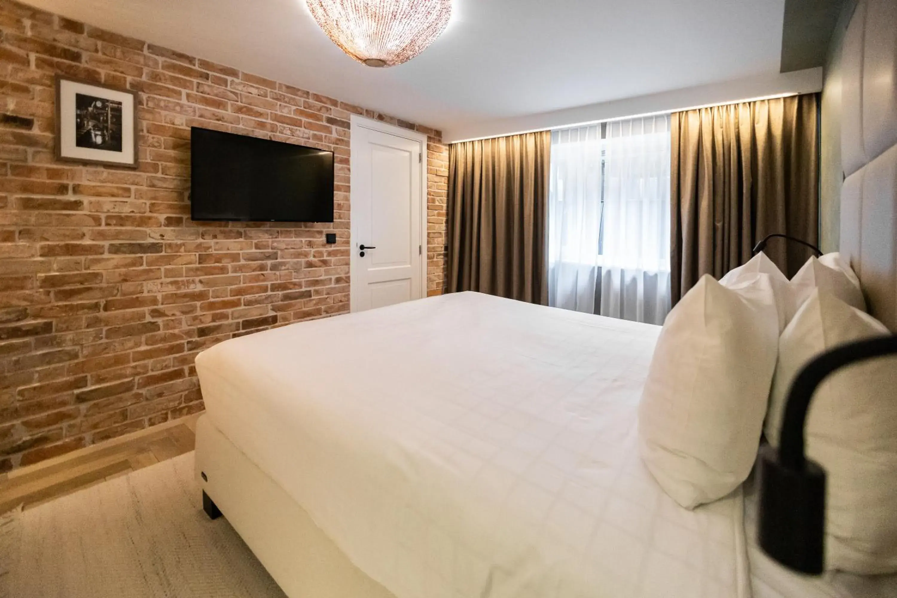 Bed in De Ware Jacob Boutique Hotel Bed in De Ware Jacob Boutique Hotel