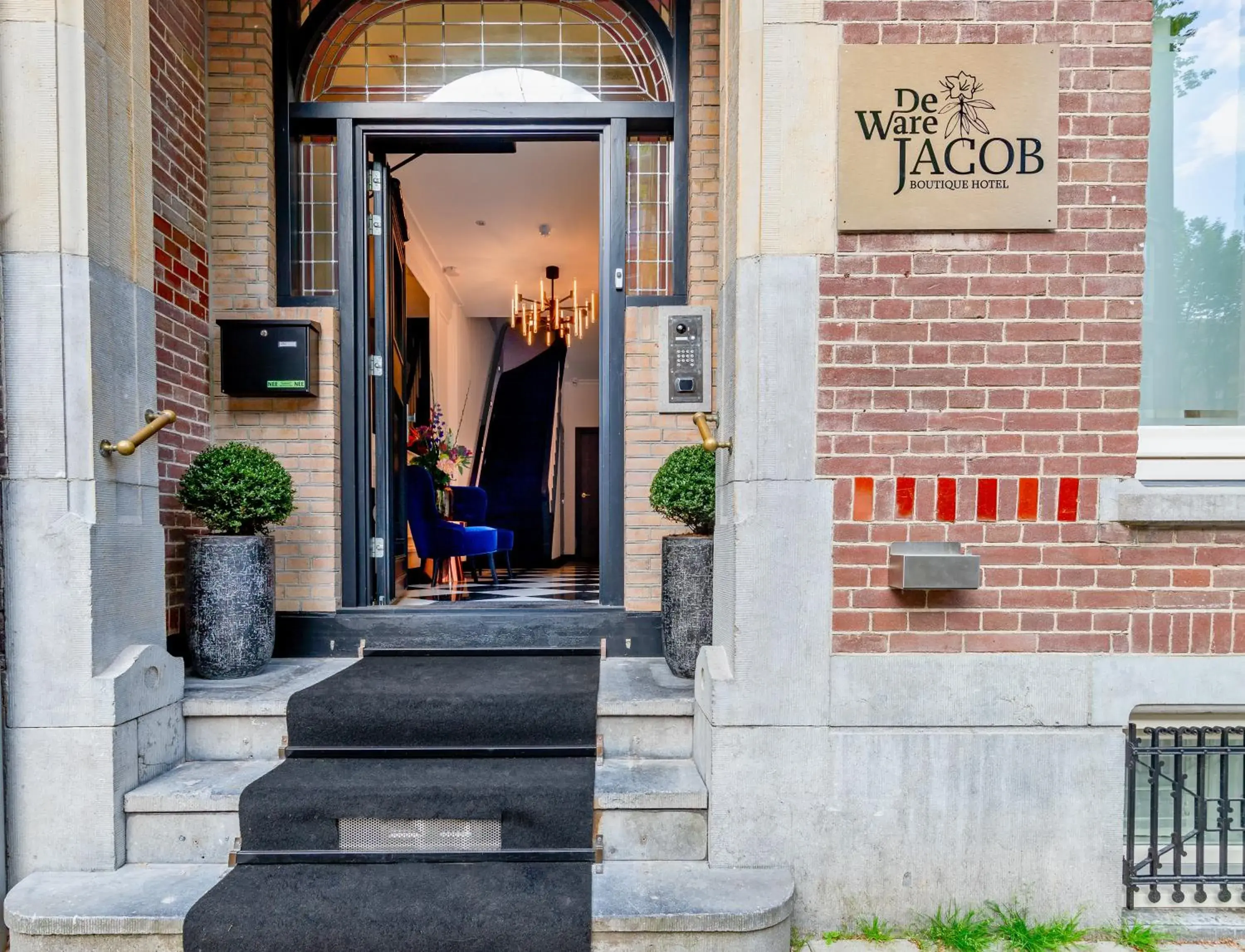 Property building in De Ware Jacob Boutique Hotel Property building in De Ware Jacob Boutique Hotel