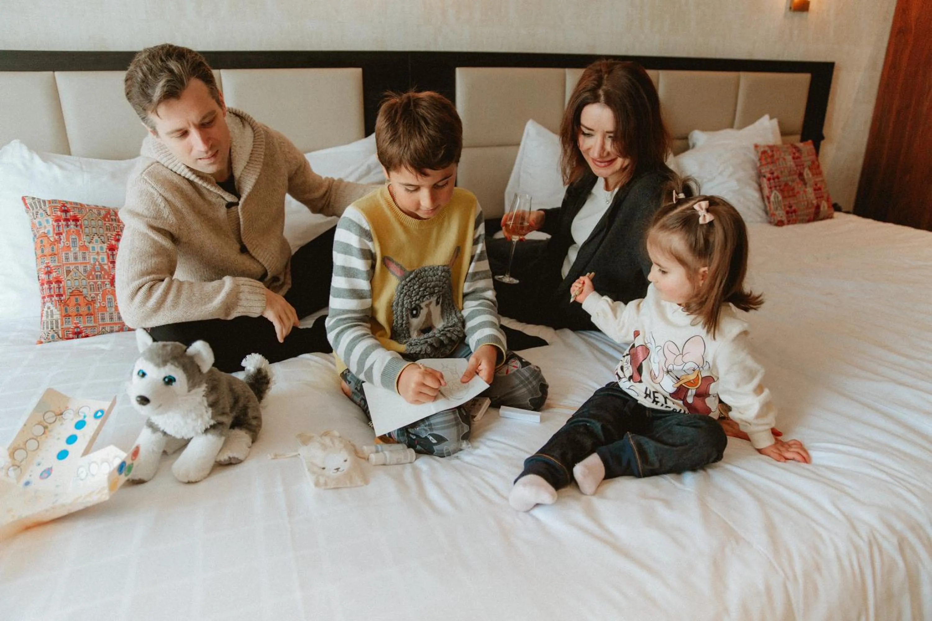 children in De Ware Jacob Boutique Hotel