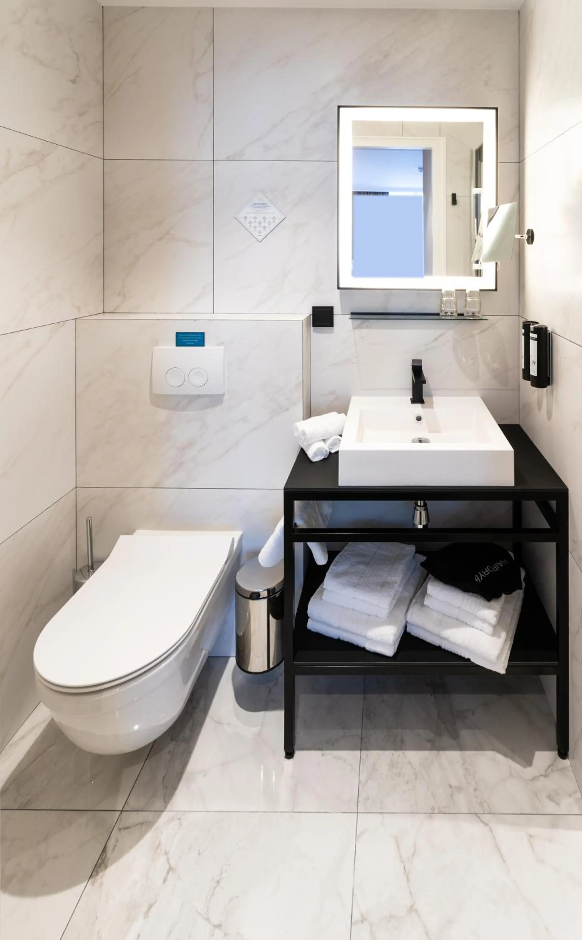 towels in De Ware Jacob Boutique Hotel