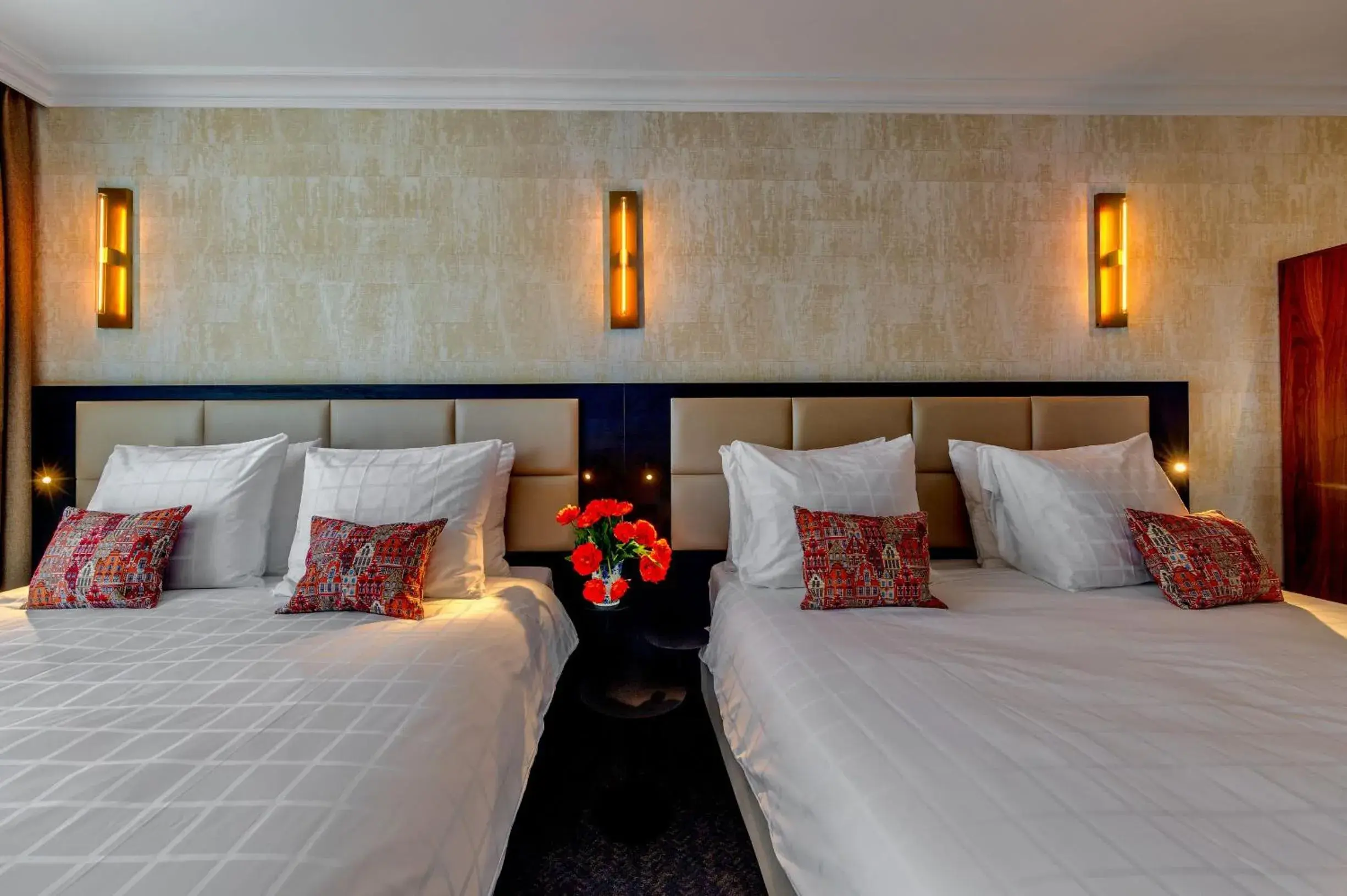 Bed in De Ware Jacob Boutique Hotel Bed in De Ware Jacob Boutique Hotel