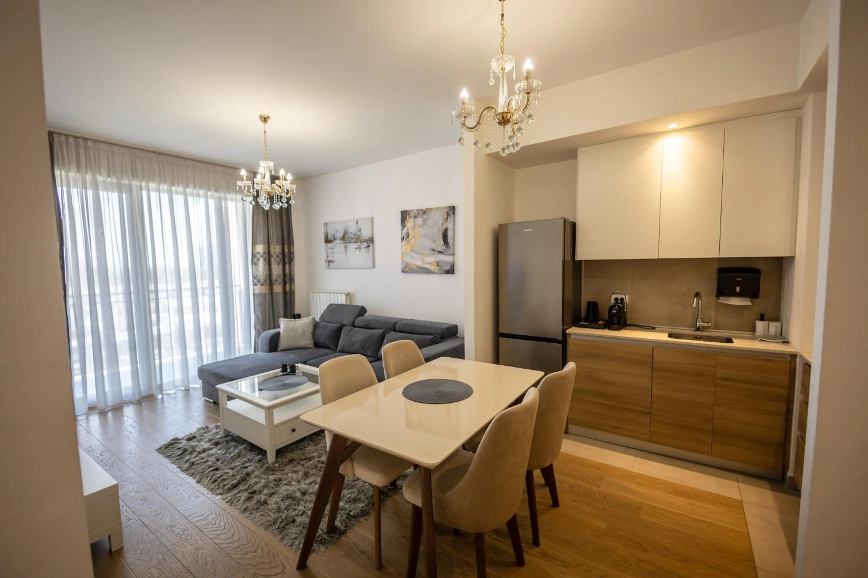 Living room in Apartments Royal - Belgrade Waterfront